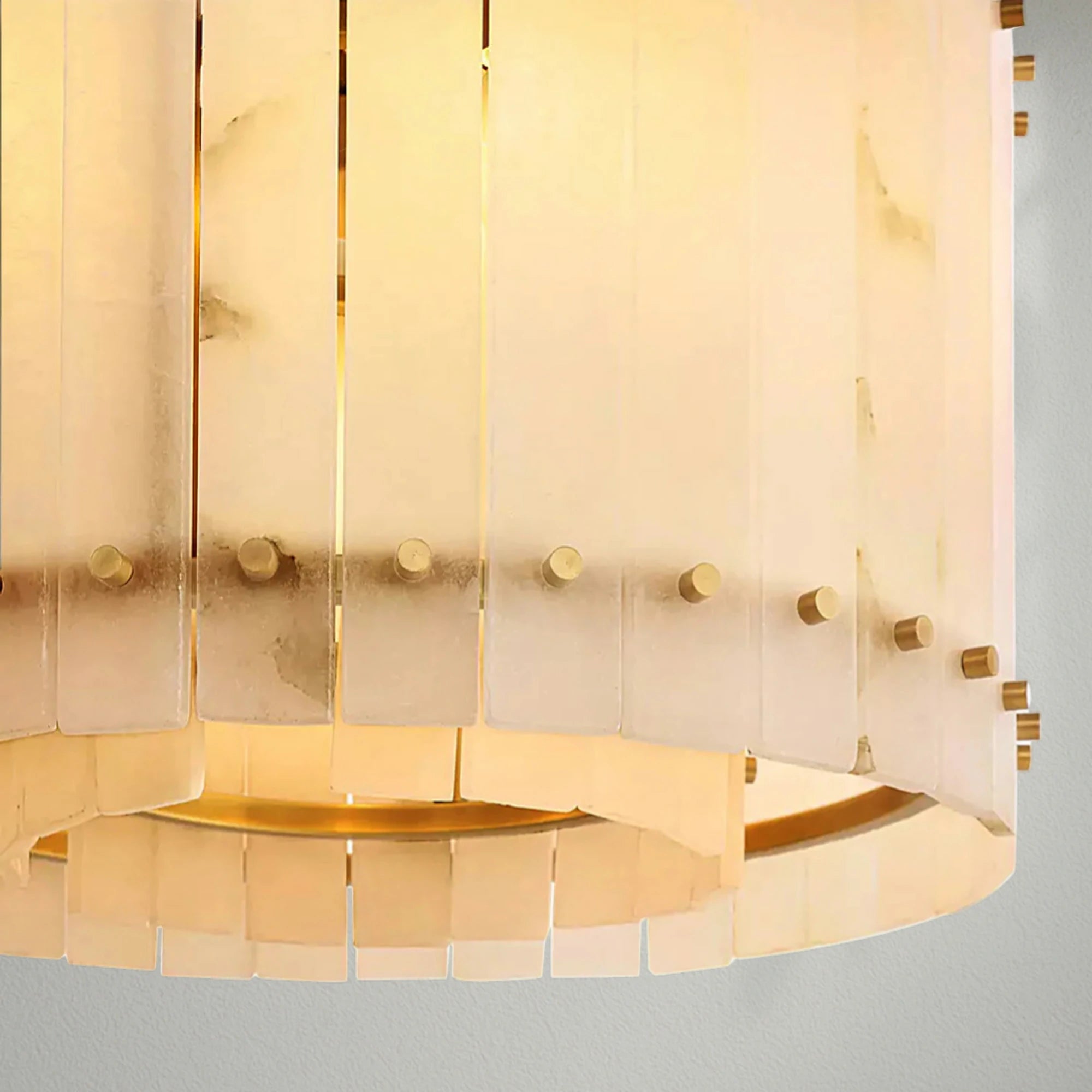 Sun Marco Alabaster Round Chandelier