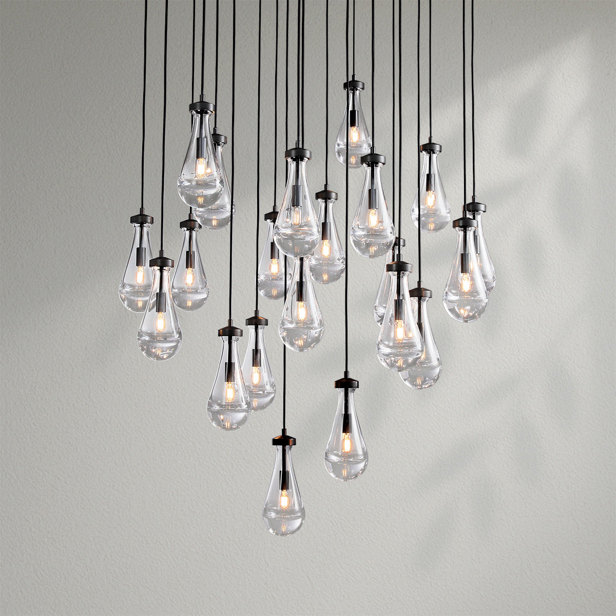 Raindrop Round Chandelier