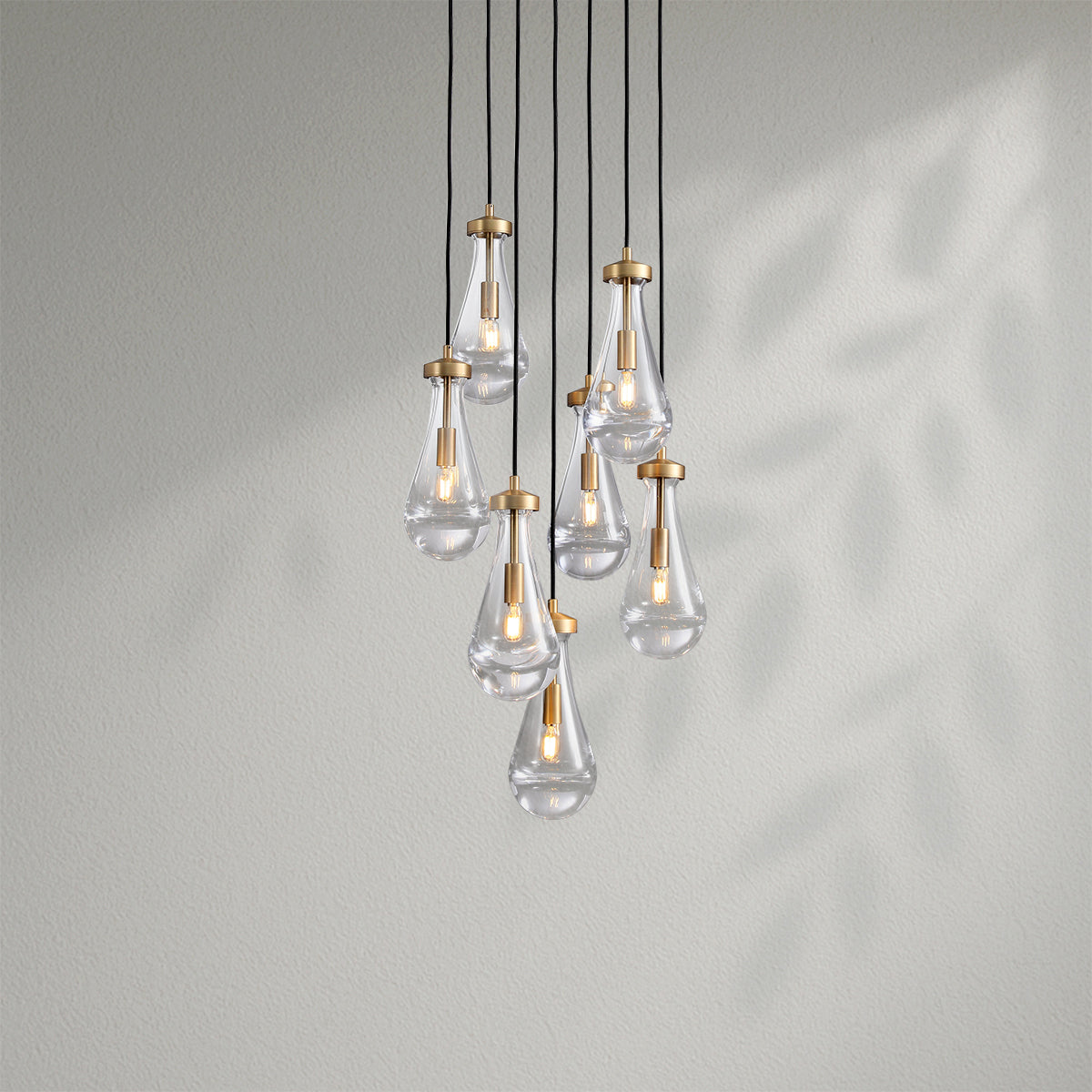 Raindrop Round Chandelier