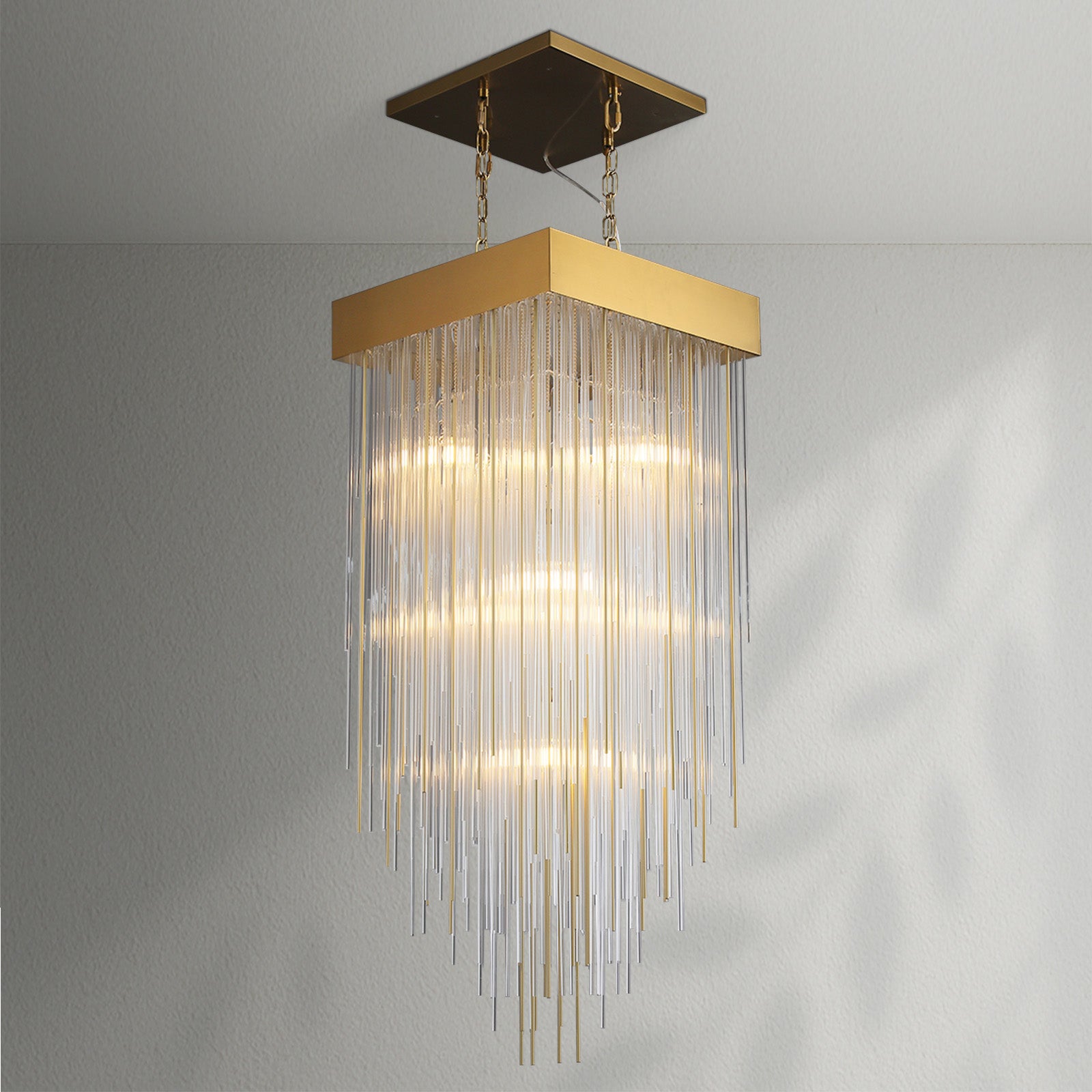 Cascadas Square Chandelier