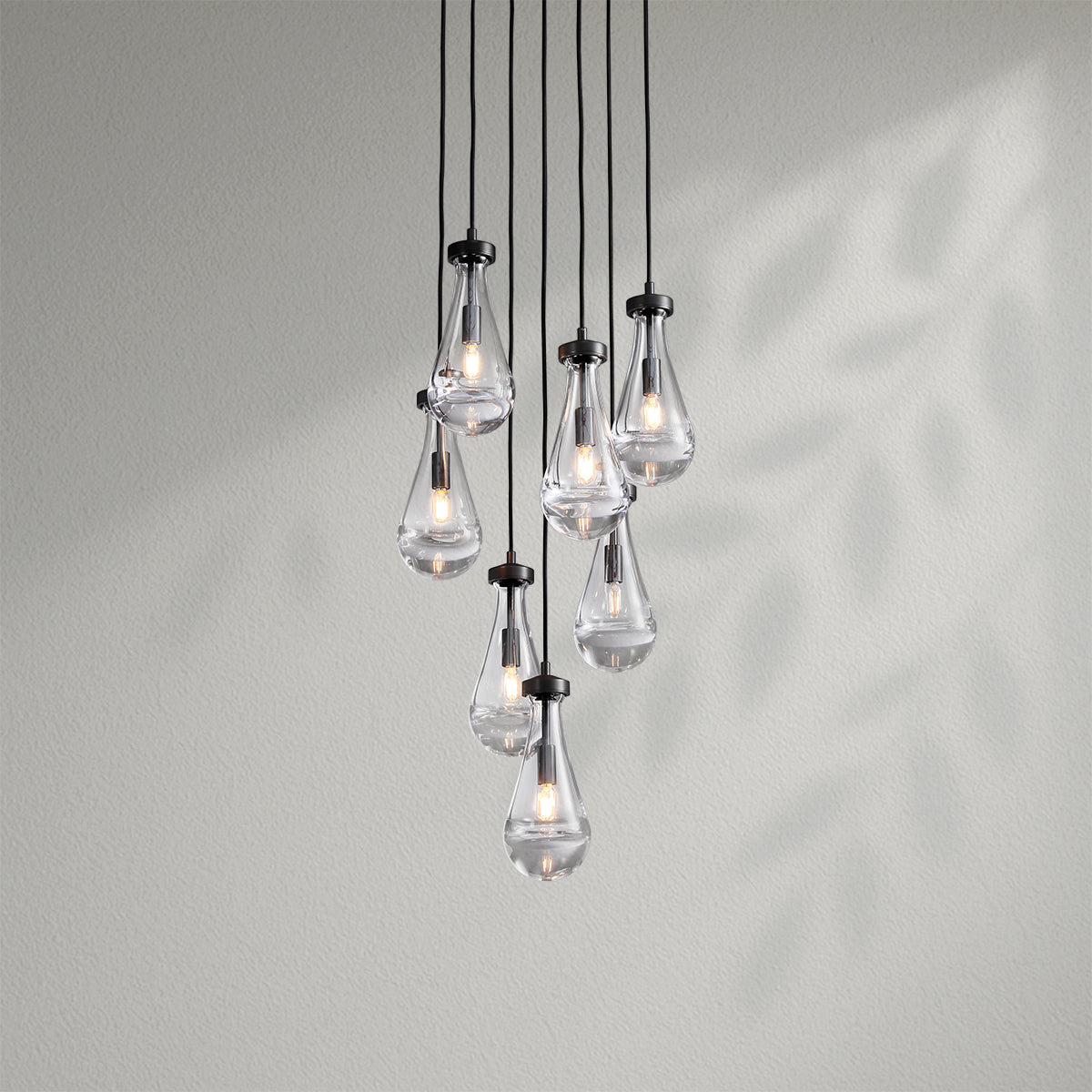 Raindrop Round Chandelier