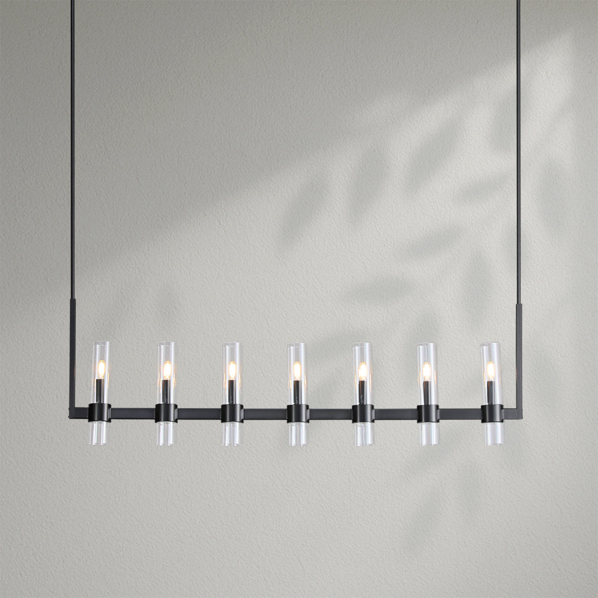 Savelle Glass Linear Chandelier