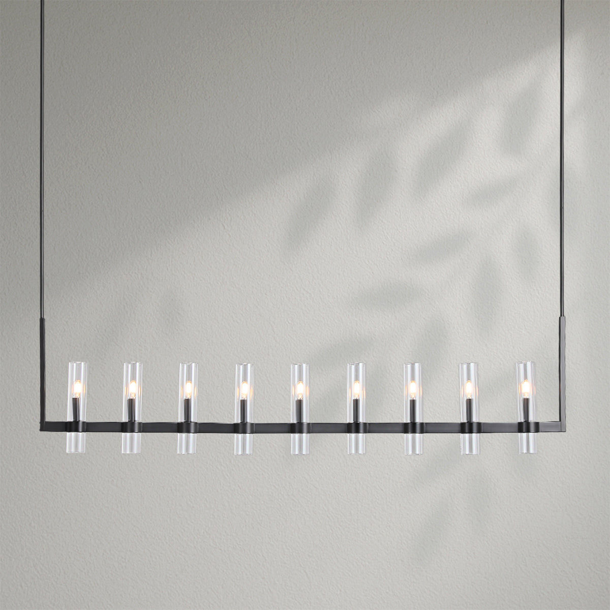 Savelle Glass Linear Chandelier