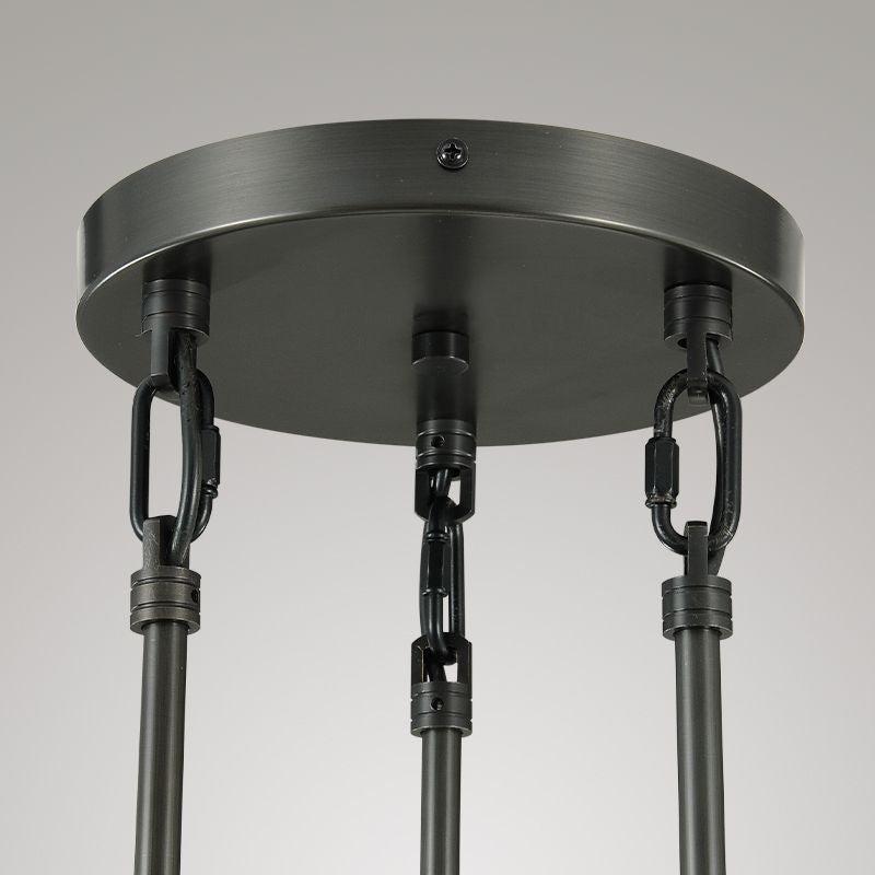 Raine 3-Light Rod Round Chandelier