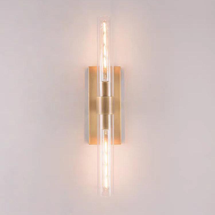 Ravelle Glass Linear Wall Sconce