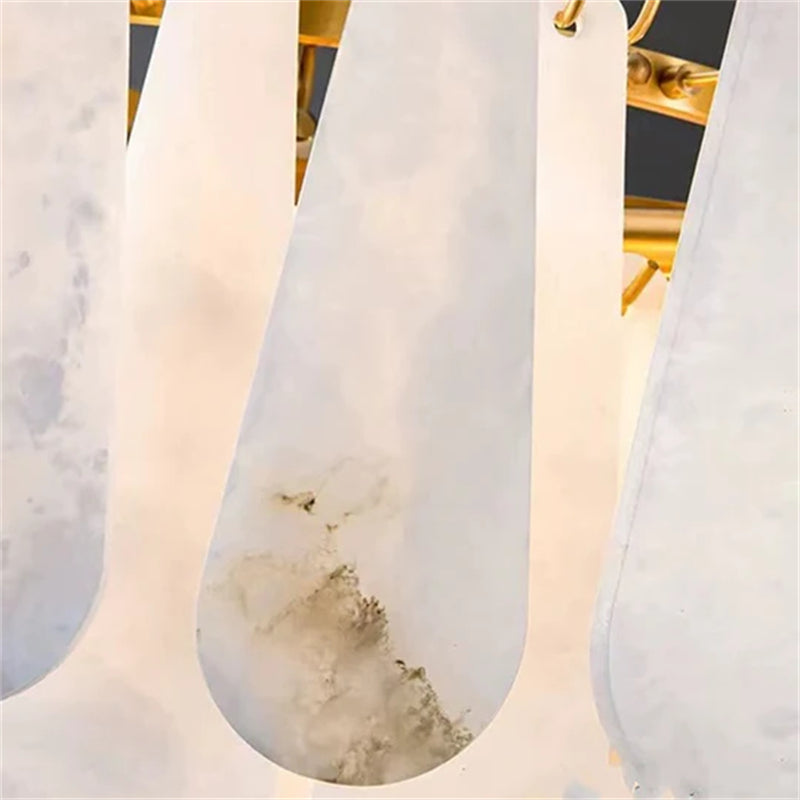 Deborah Alabaster Foyer Chandelier Lighting, Luxury Modern Lighting chandelier Luster Gaze