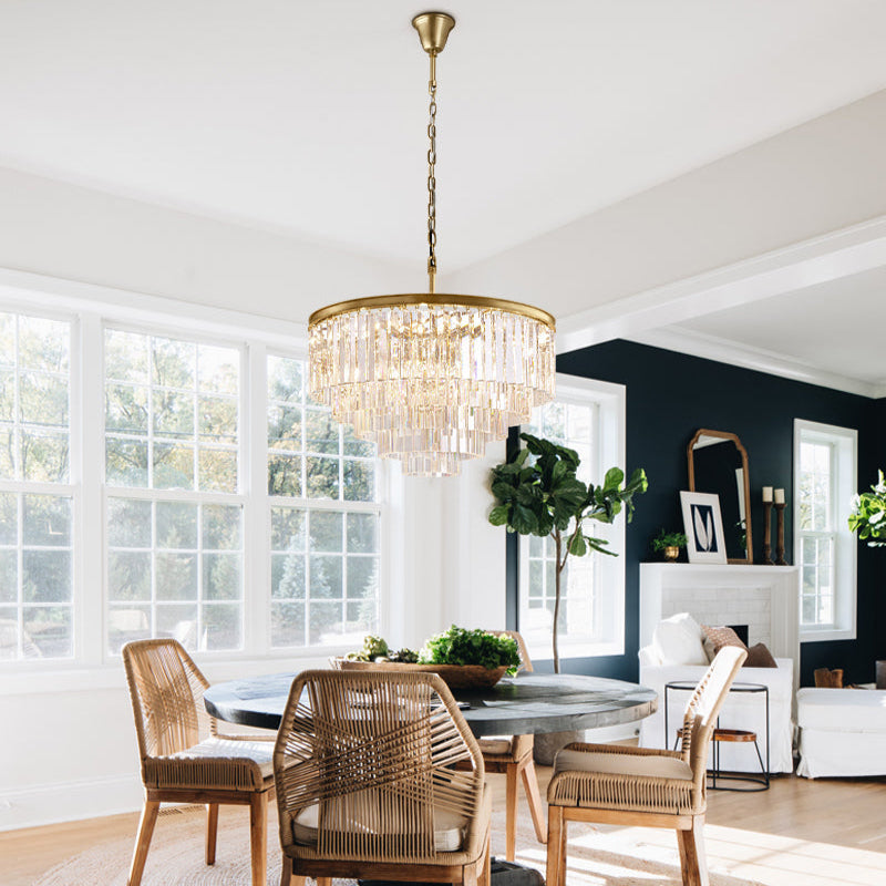 1920s Odeom Round Chandelier