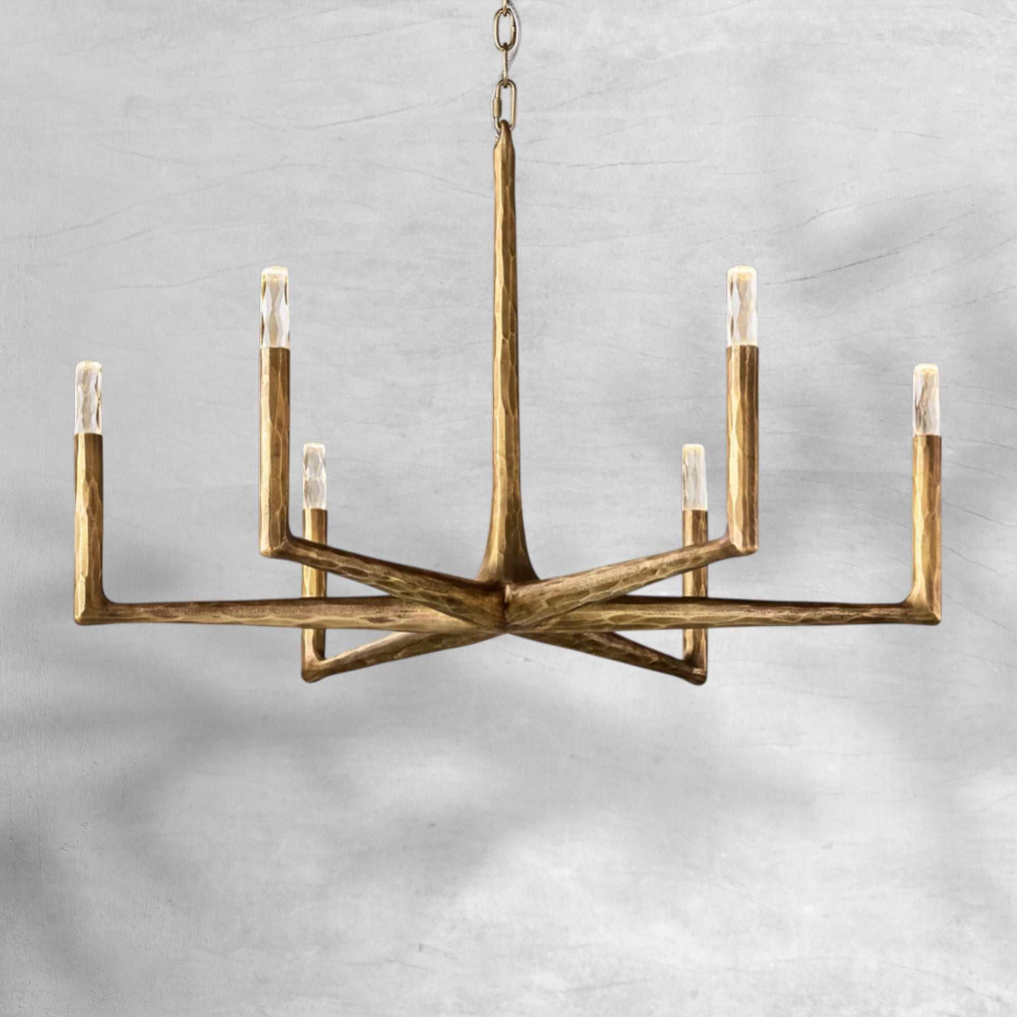 Thalen Forged Round Chandelier