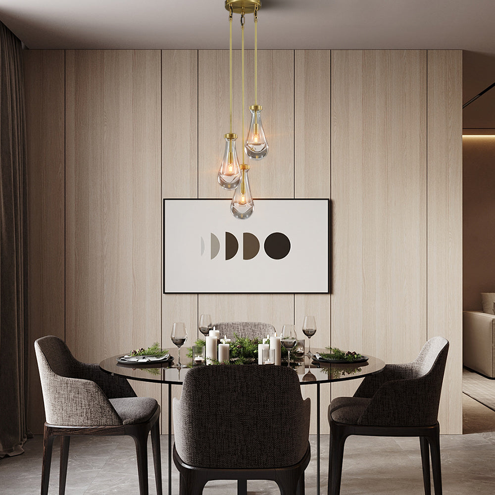 Raindrop Cod Round Chandelier