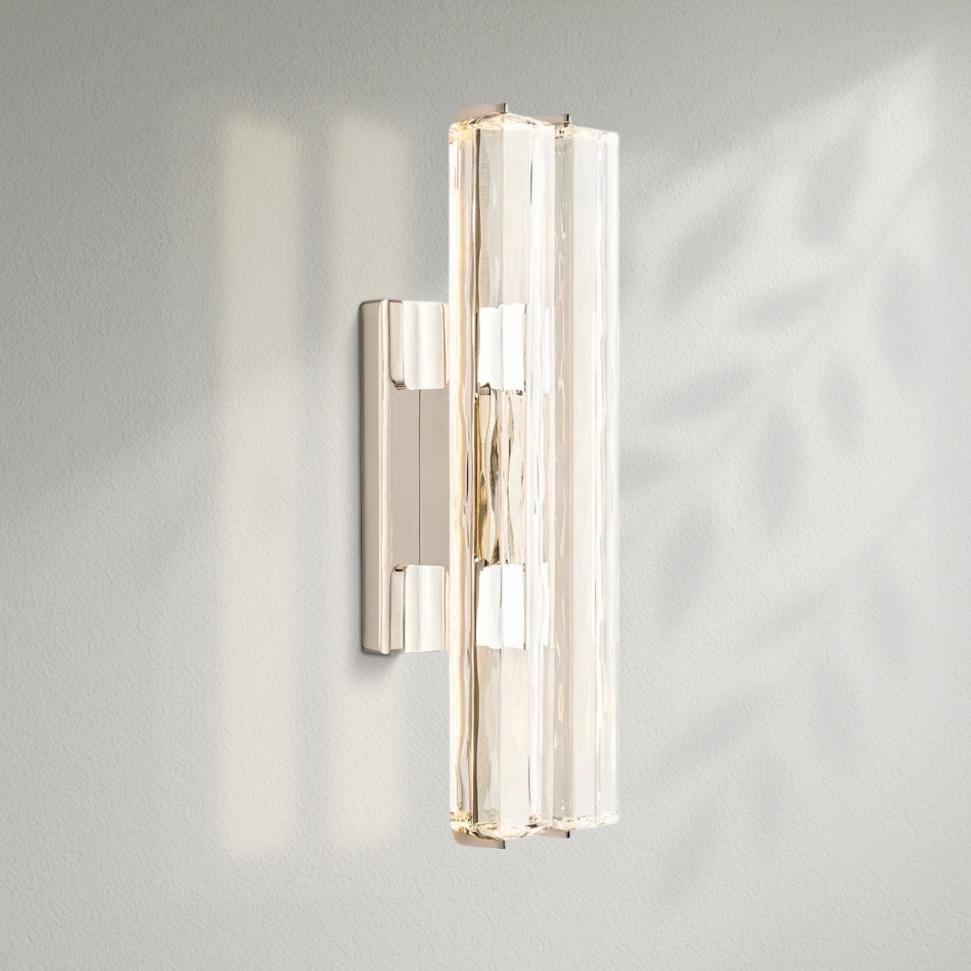 Aedubon Crystal Double Sconce