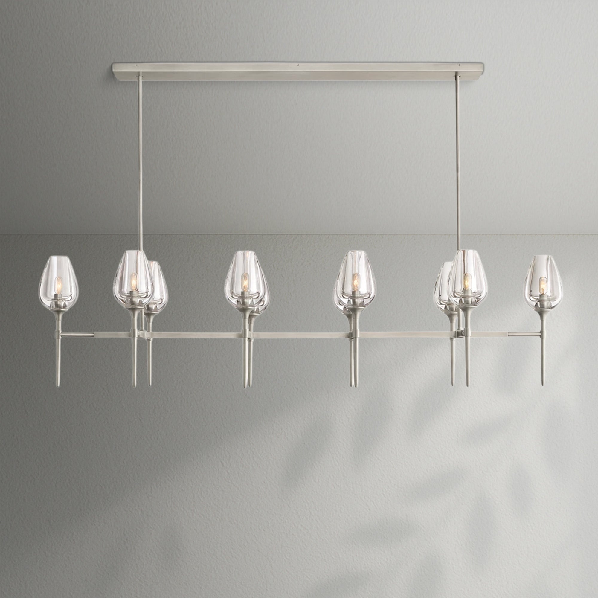 Tulips Linear Chandelier