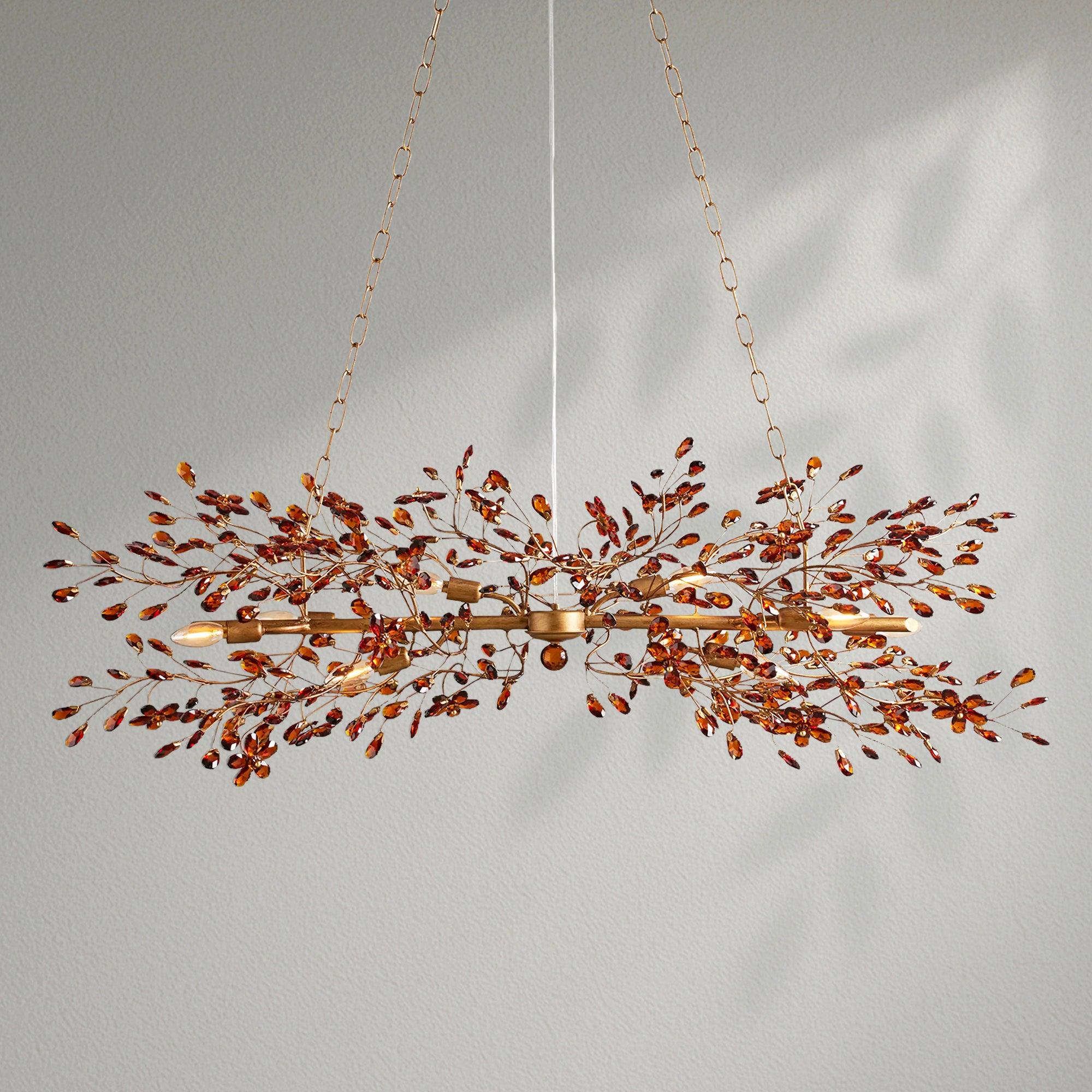 Fioresy Linear Chandelier 43"51"68"