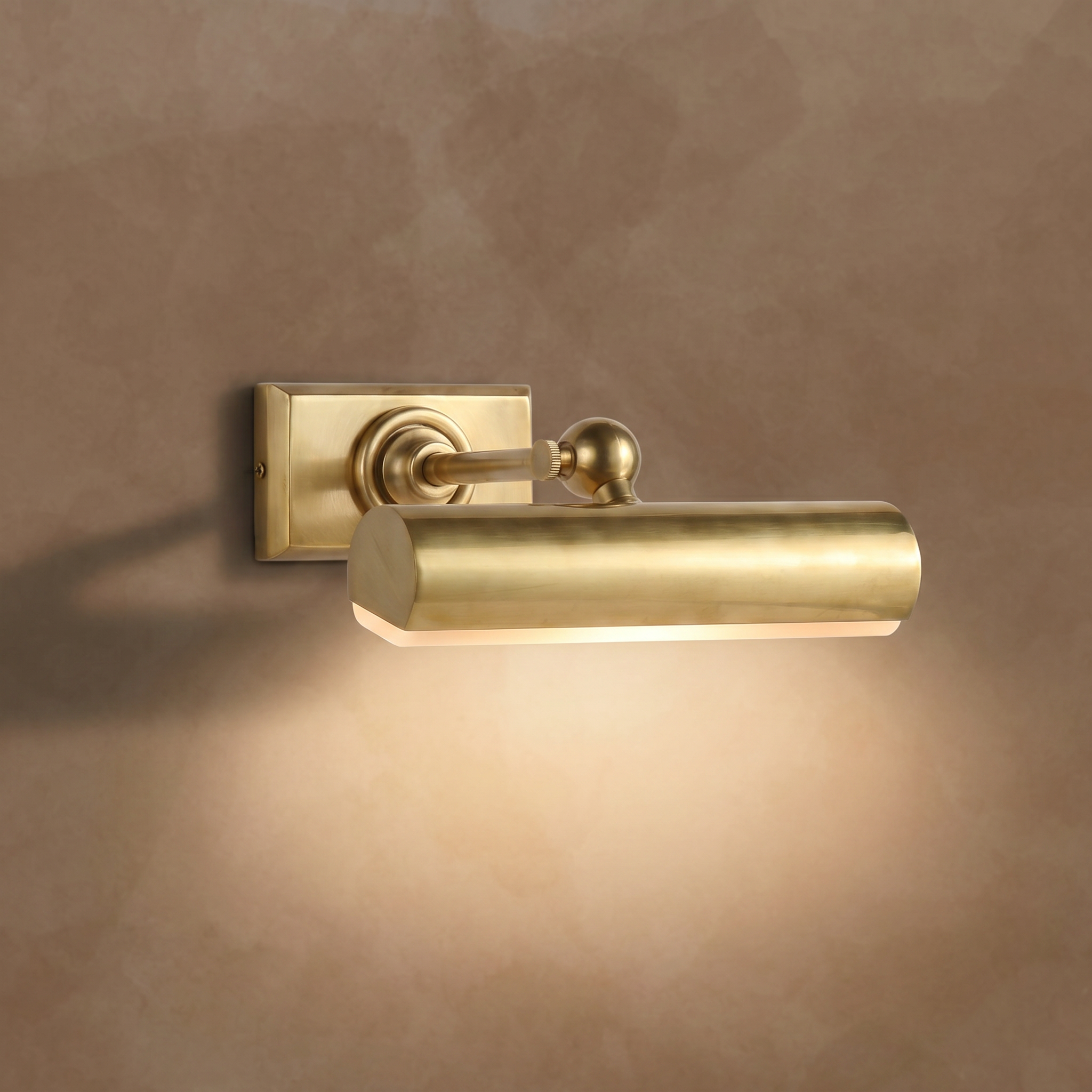 Vella Brass Picture Light