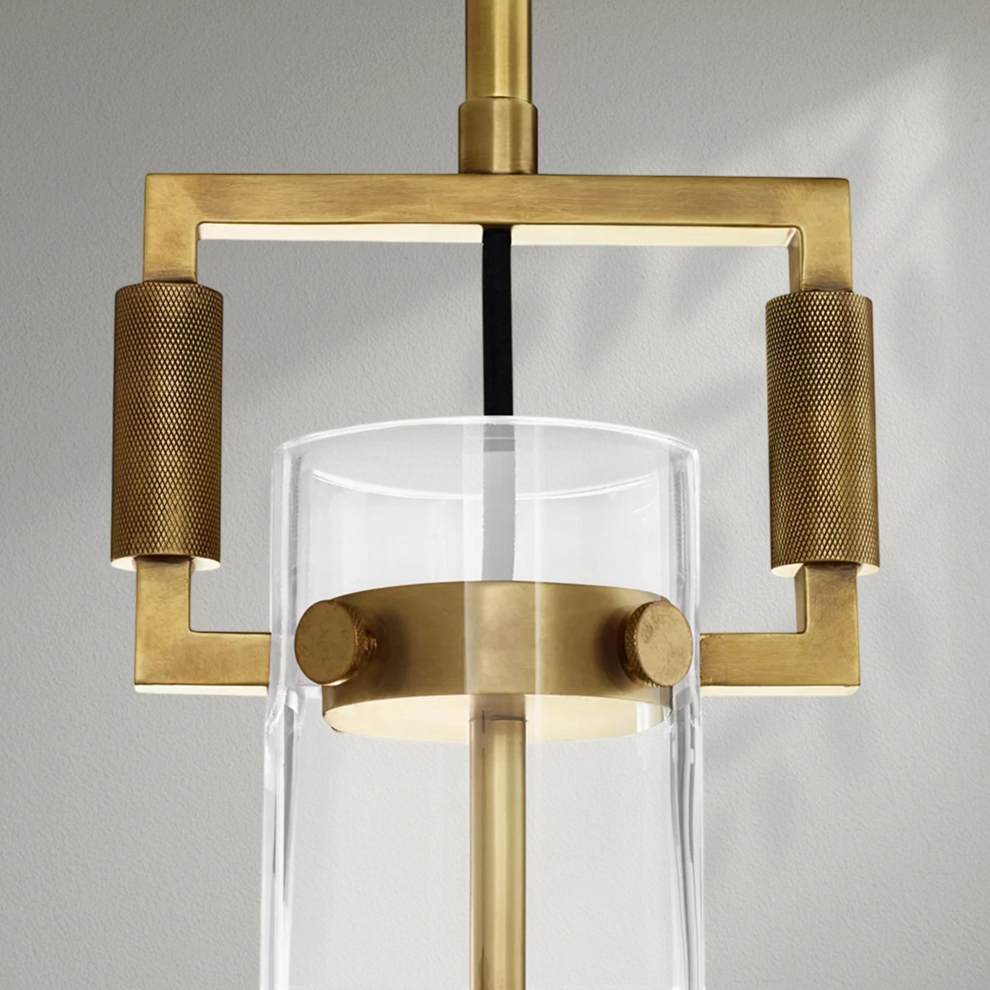 Machinis Glass Cylinder Pendant