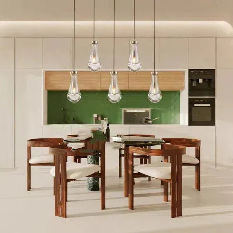 Raindrop Rod Linear Chandelier