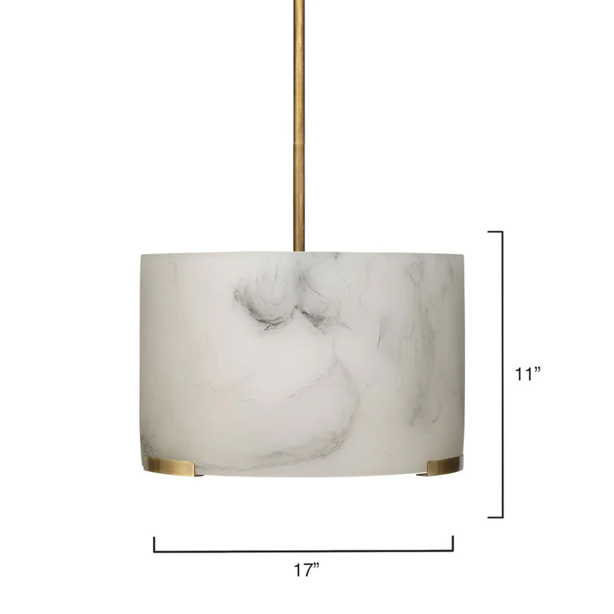 Elancourt Alabaster Pendant