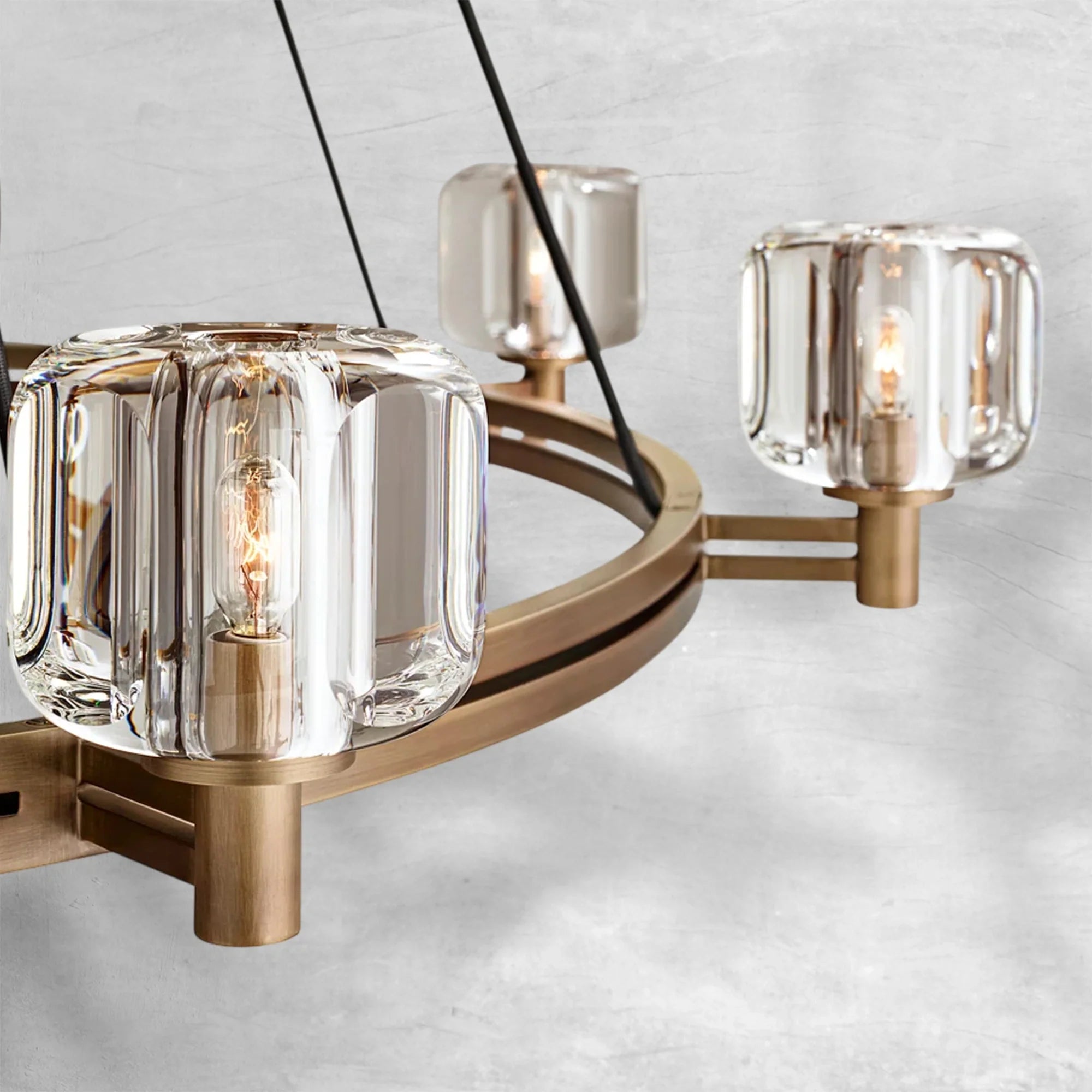 Delume Round Chandelier 36"48"60"