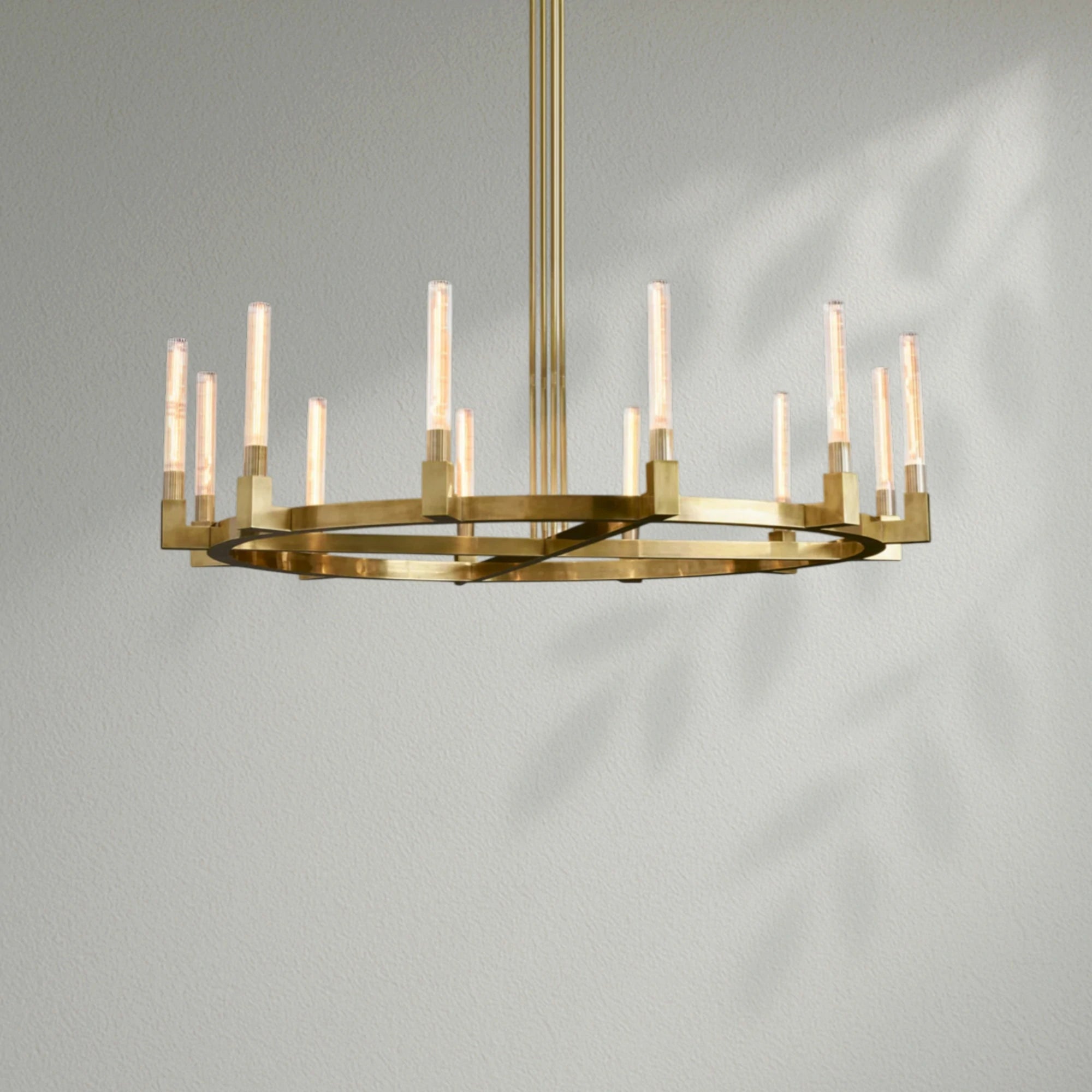 Cannelo Glass Round Chandelier
