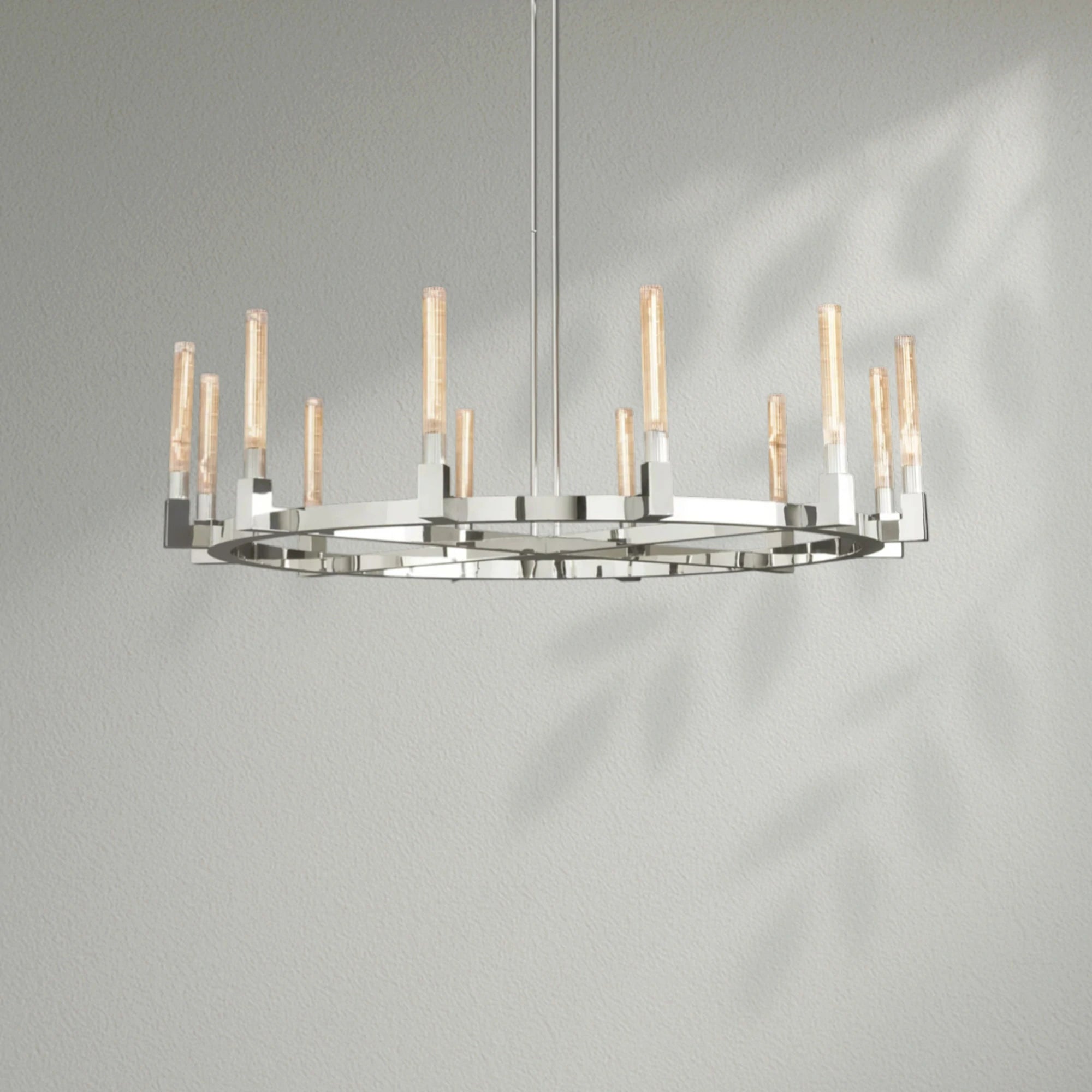 Cannelo Glass Round Chandelier