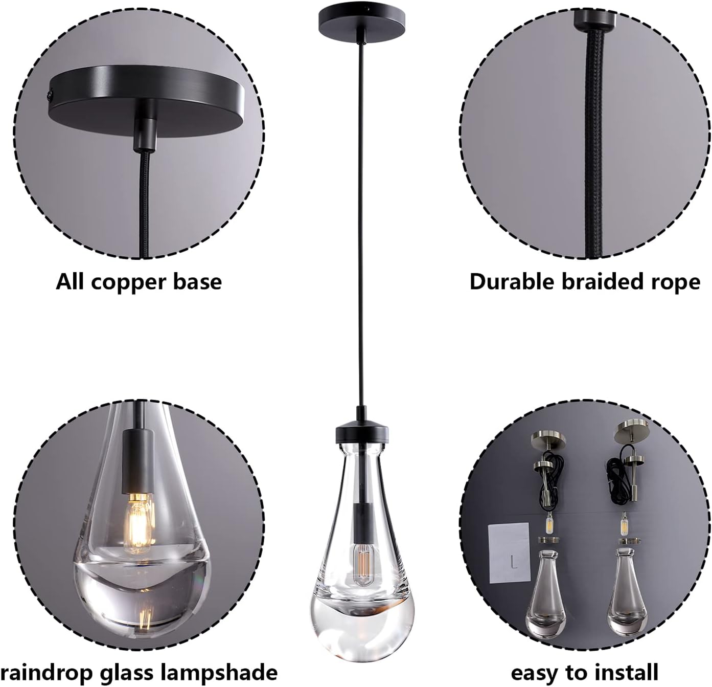 Modern Raine Pendant Light