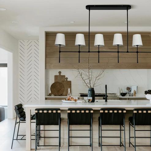 Rhodesy Linear Chandelier 5/6 Light