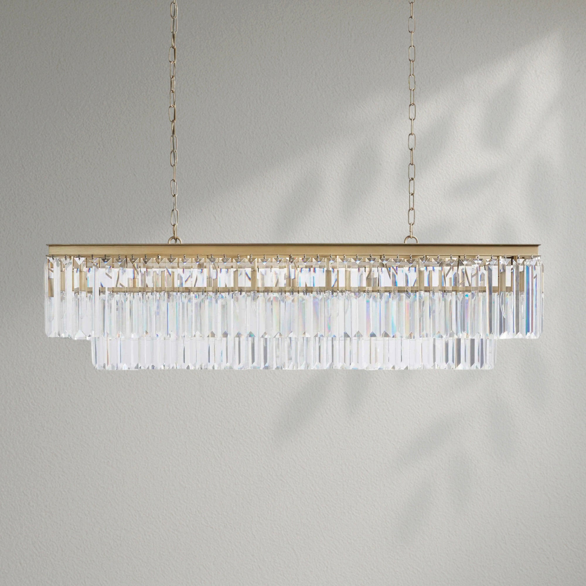 Laylind Tiered Rectangular Chandelier