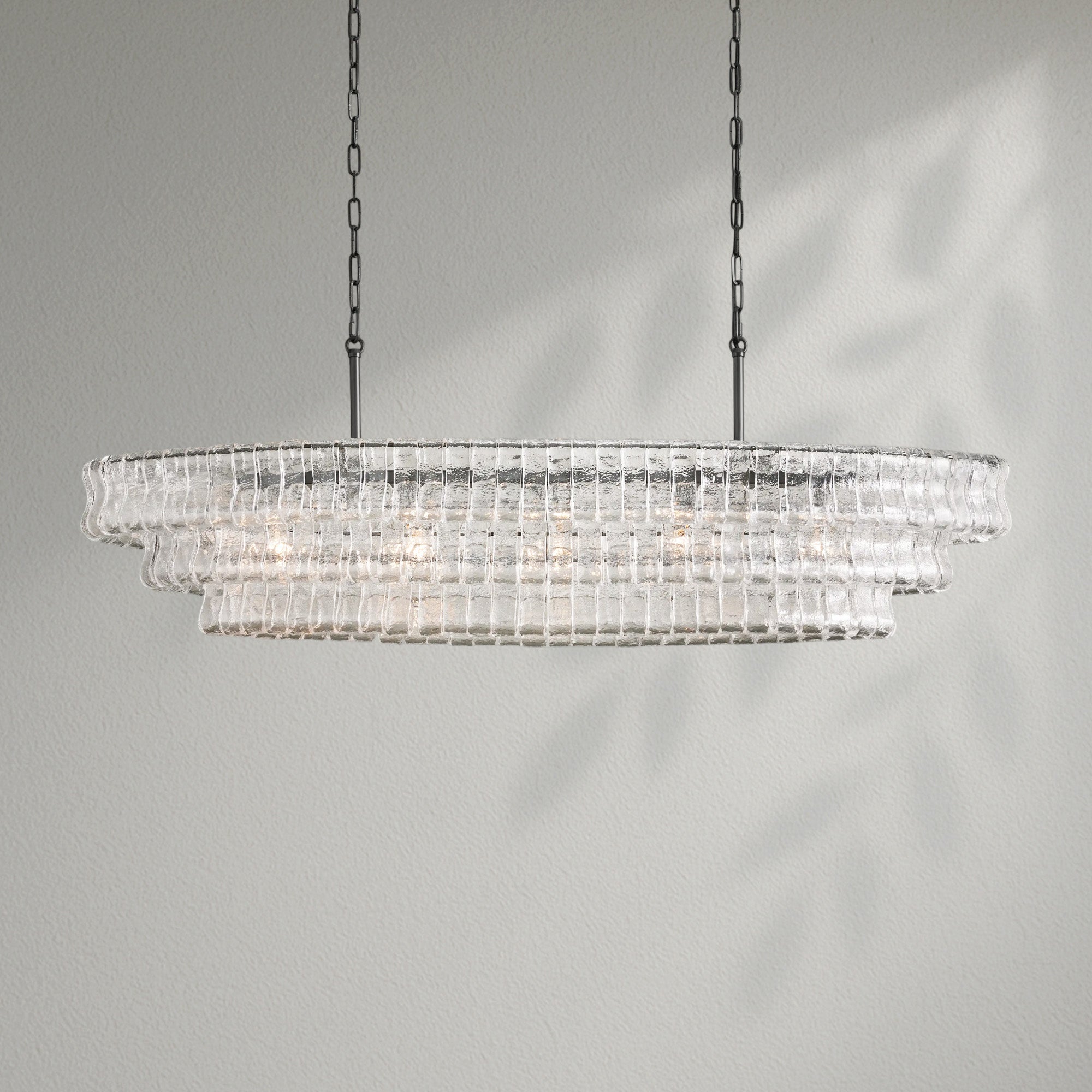 Ghiacco Oval Chandelier