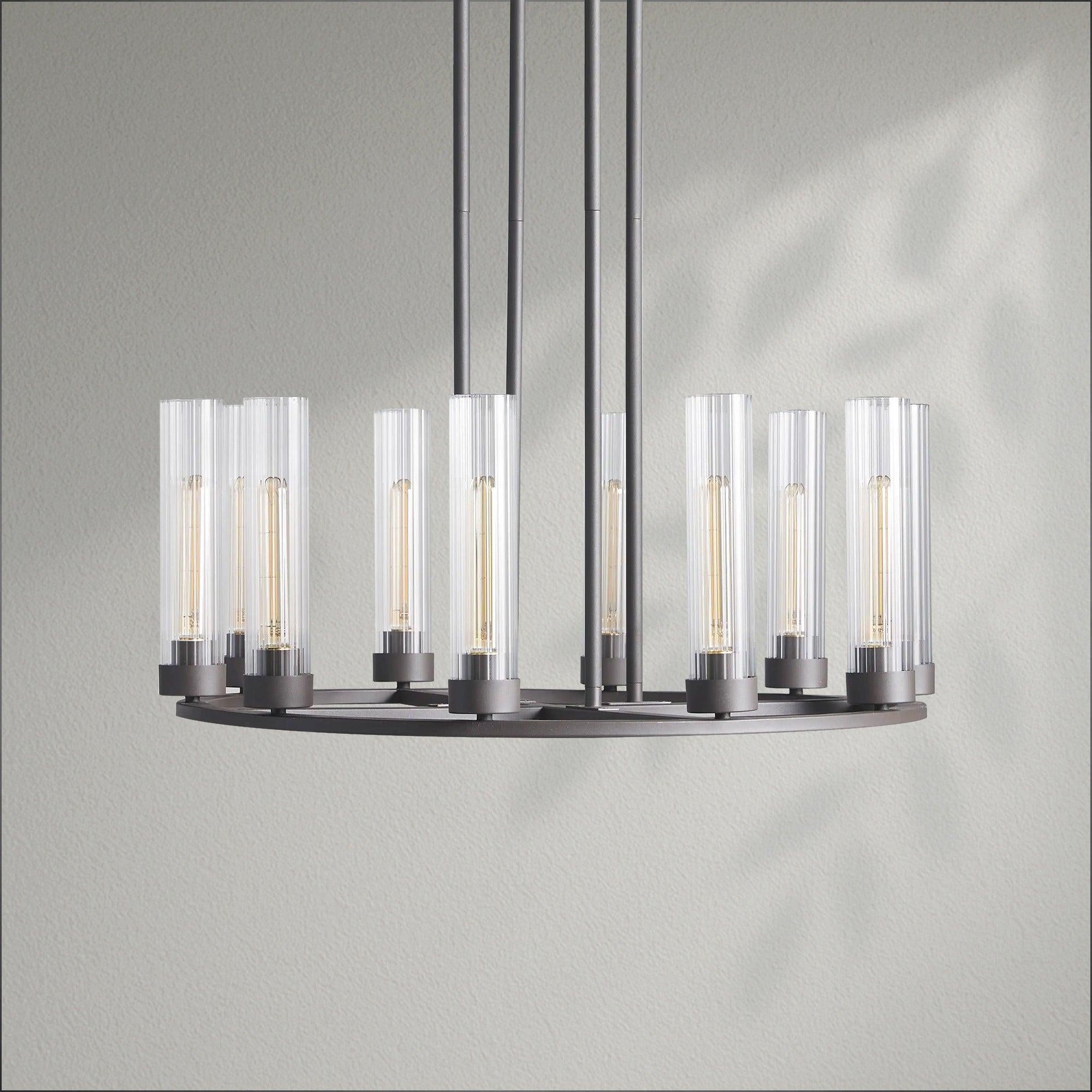 Andrens Round Chandelier 10/12 Light