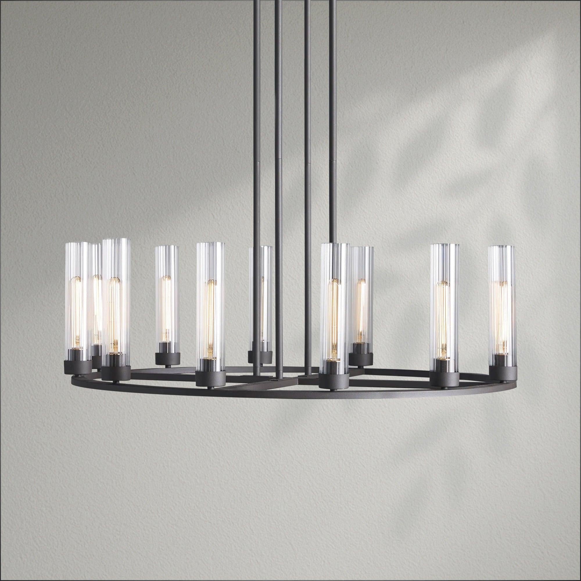 Andrens Round Chandelier 10/12 Light