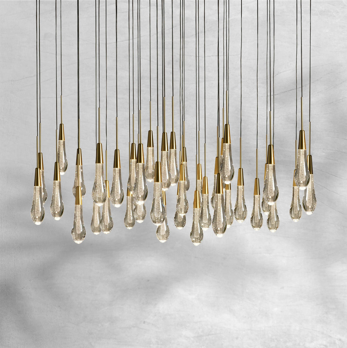 Soltaire Round Chandelier 17"24"36"48''58"
