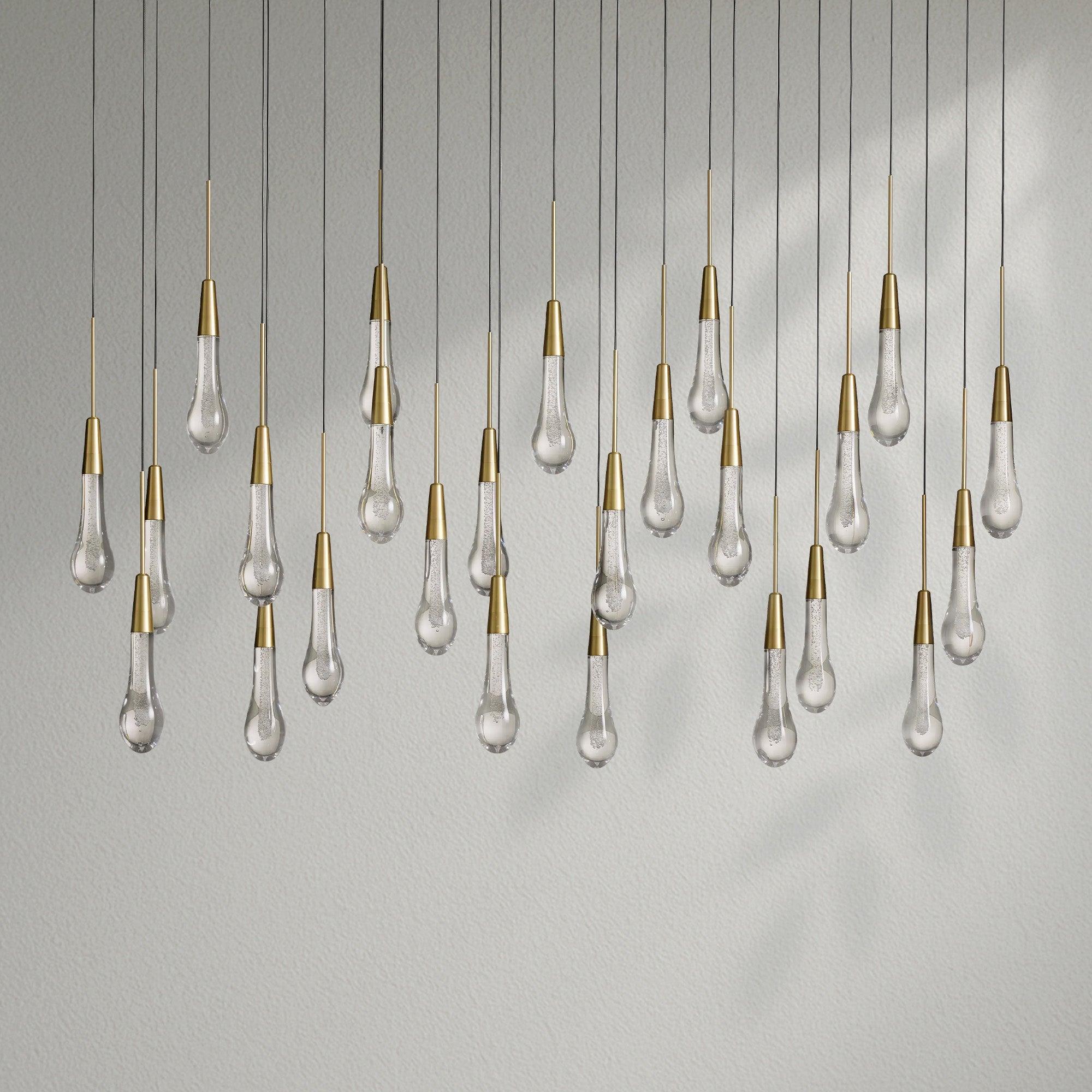 Soltairen Linear Chandelier 37"W