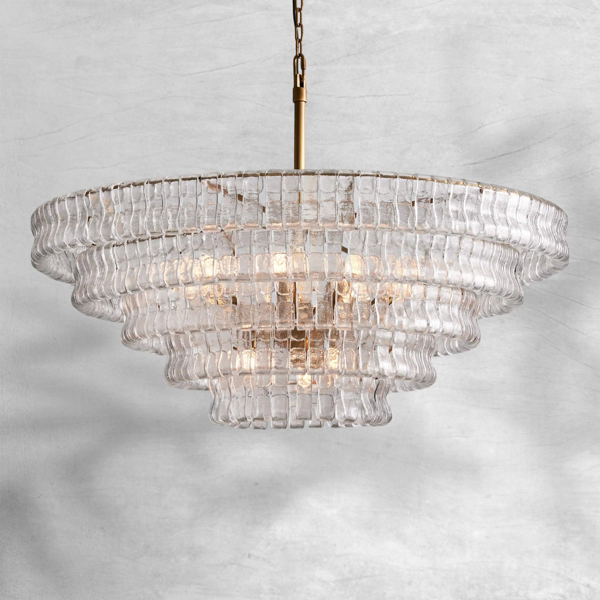 Ghiaccio Round Chandelier