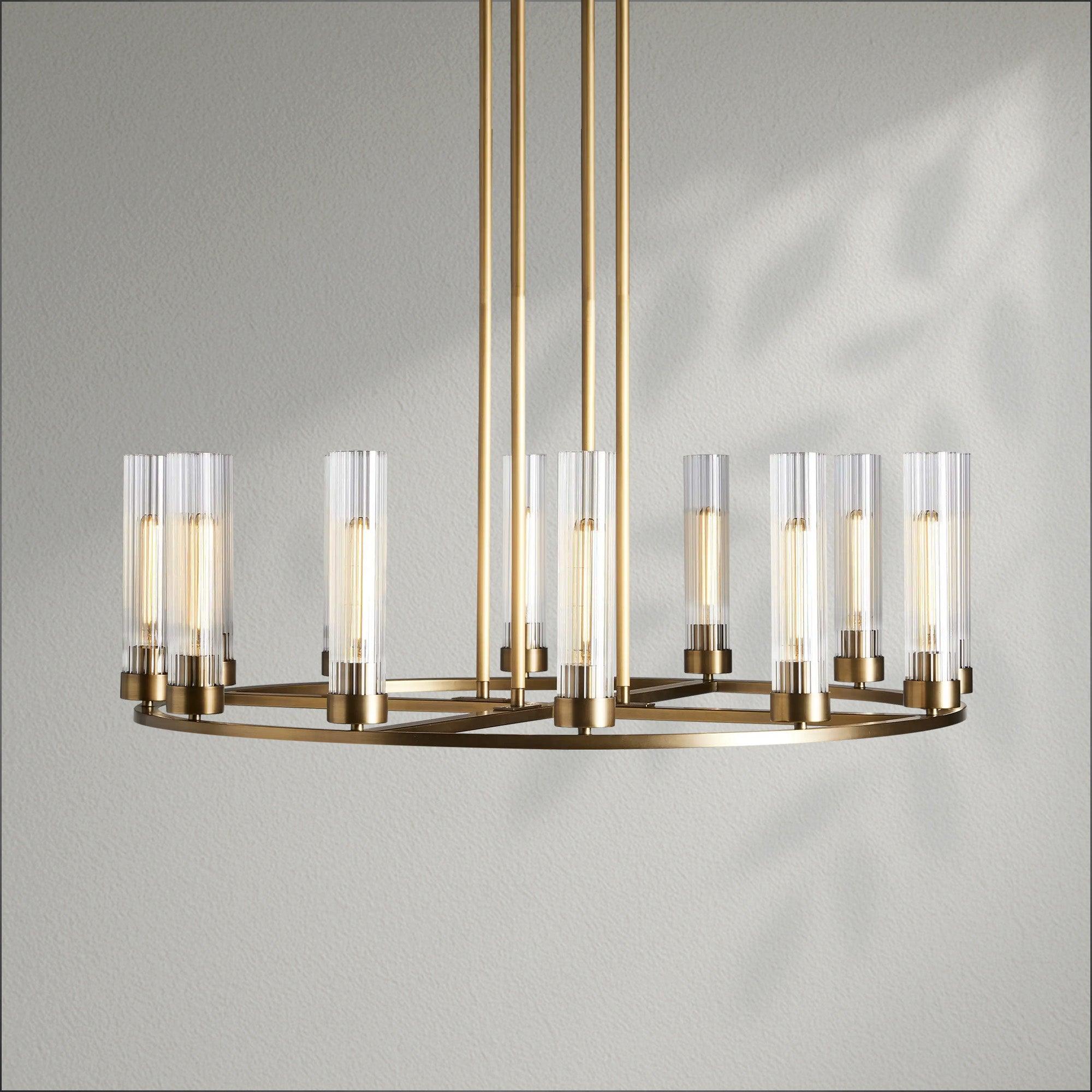 Andrens Round Chandelier 10/12 Light
