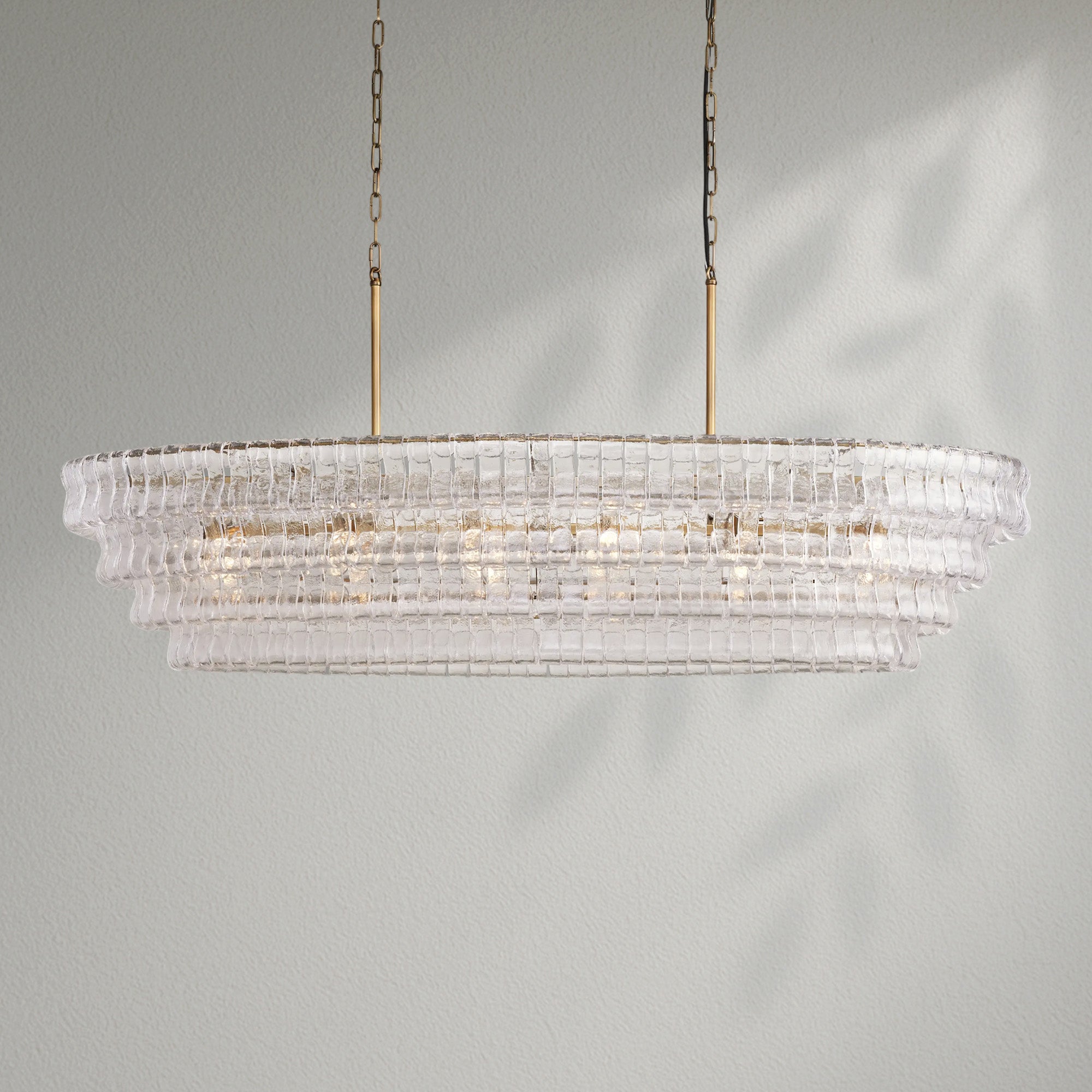 Ghiacco Oval Chandelier