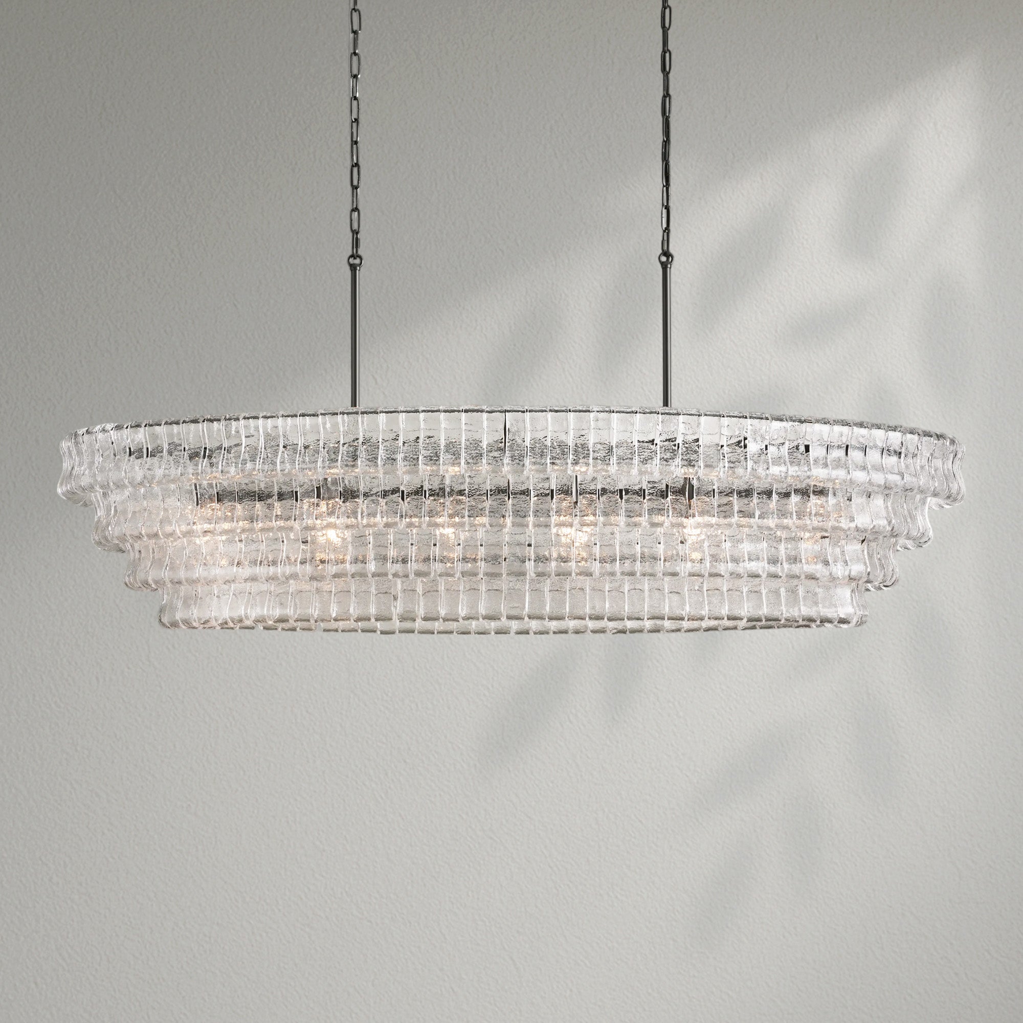 Ghiacco Oval Chandelier