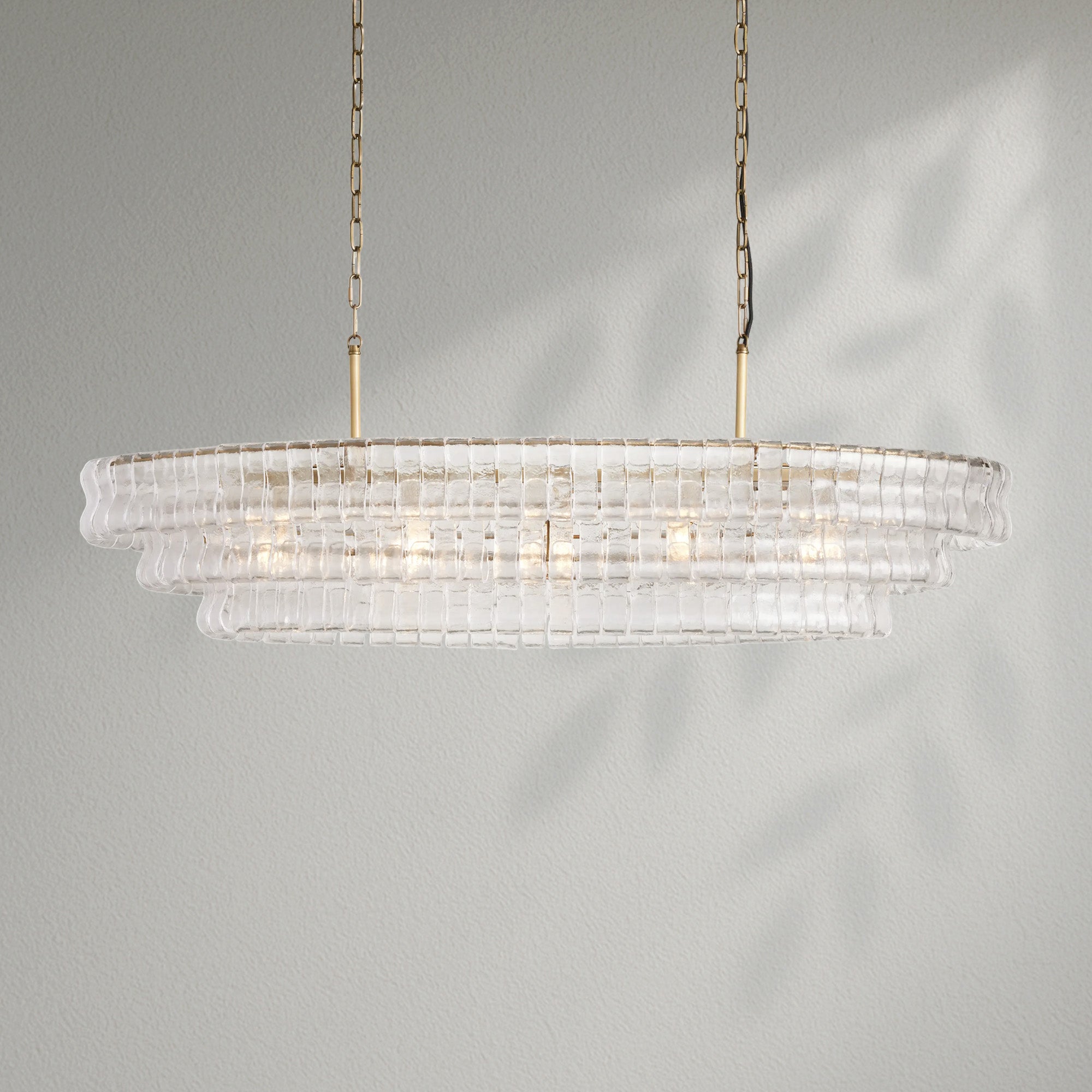 Ghiacco Oval Chandelier