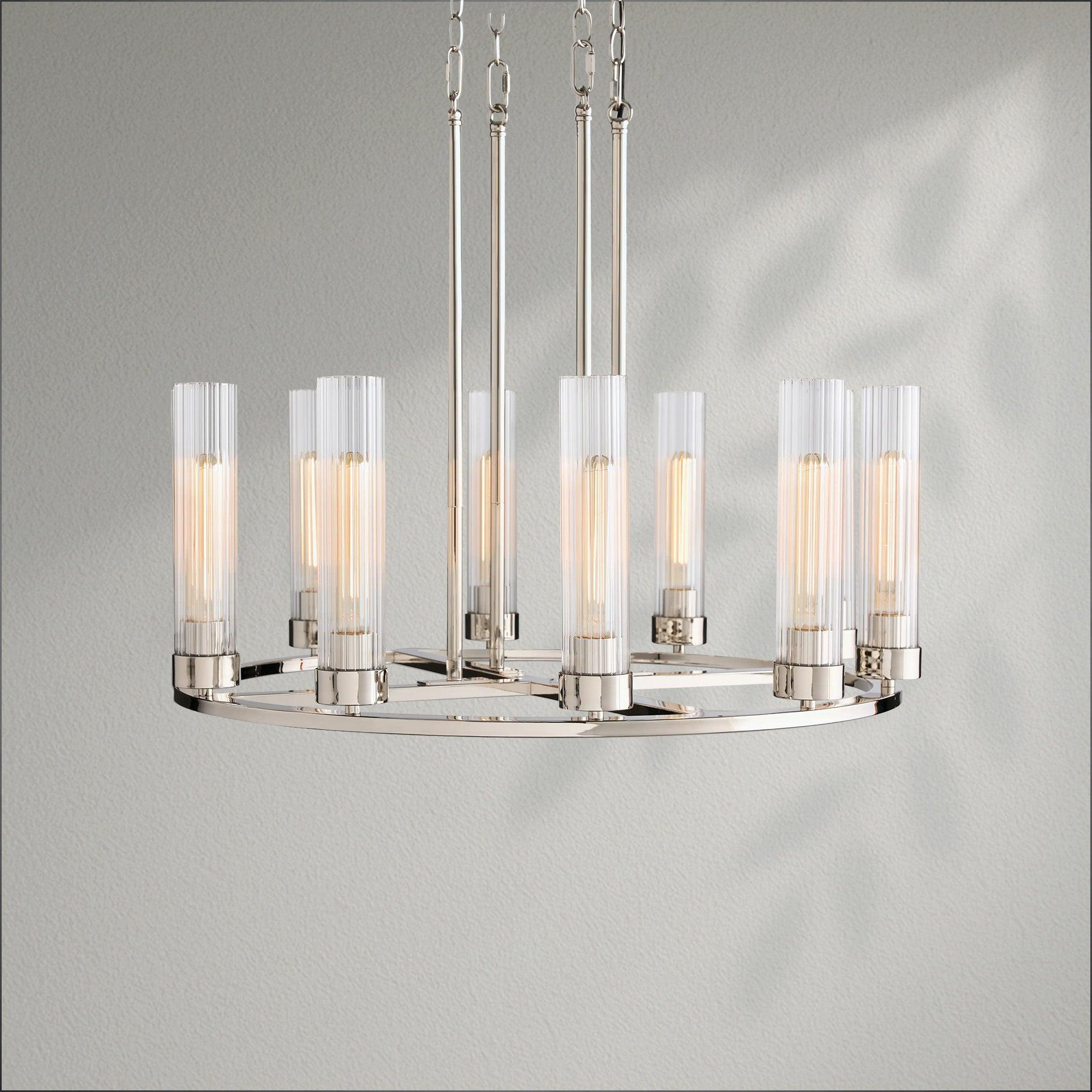 Andrens Round Chandelier 10/12 Light