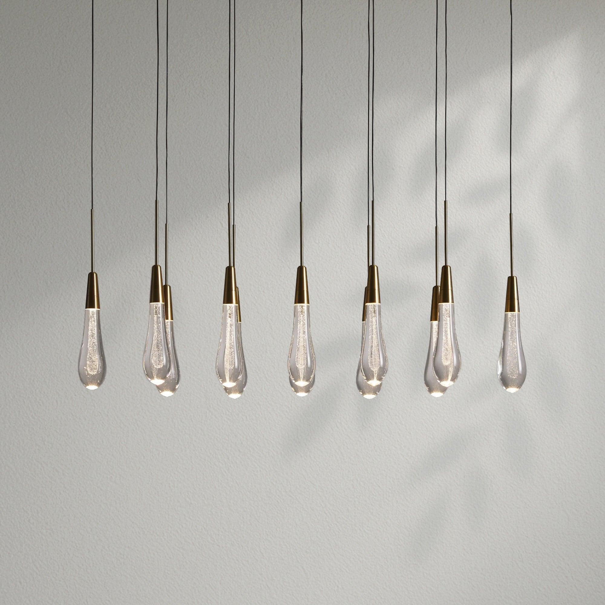 Soltairen Linear Chandelier 37"W