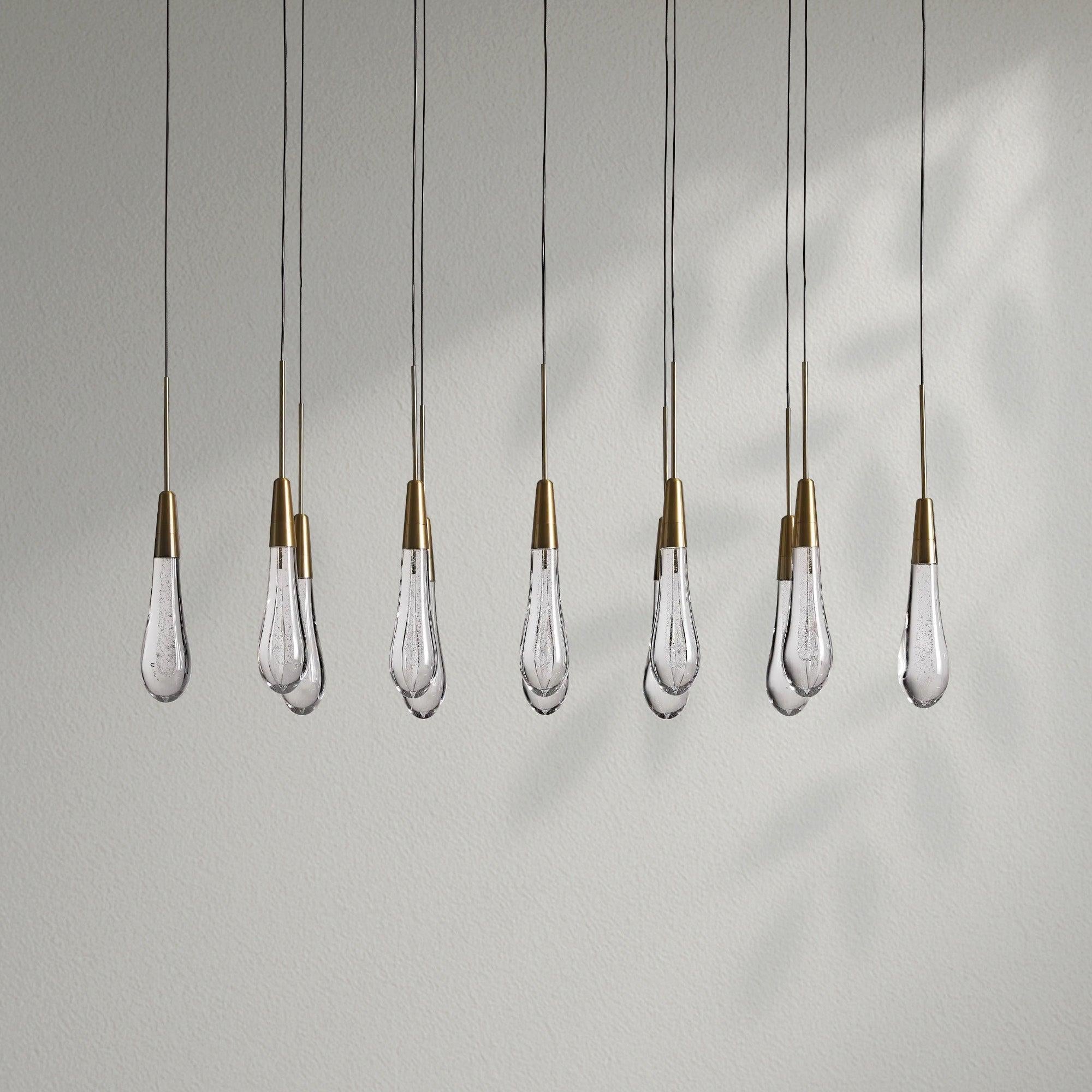 Soltairen Linear Chandelier 37"W