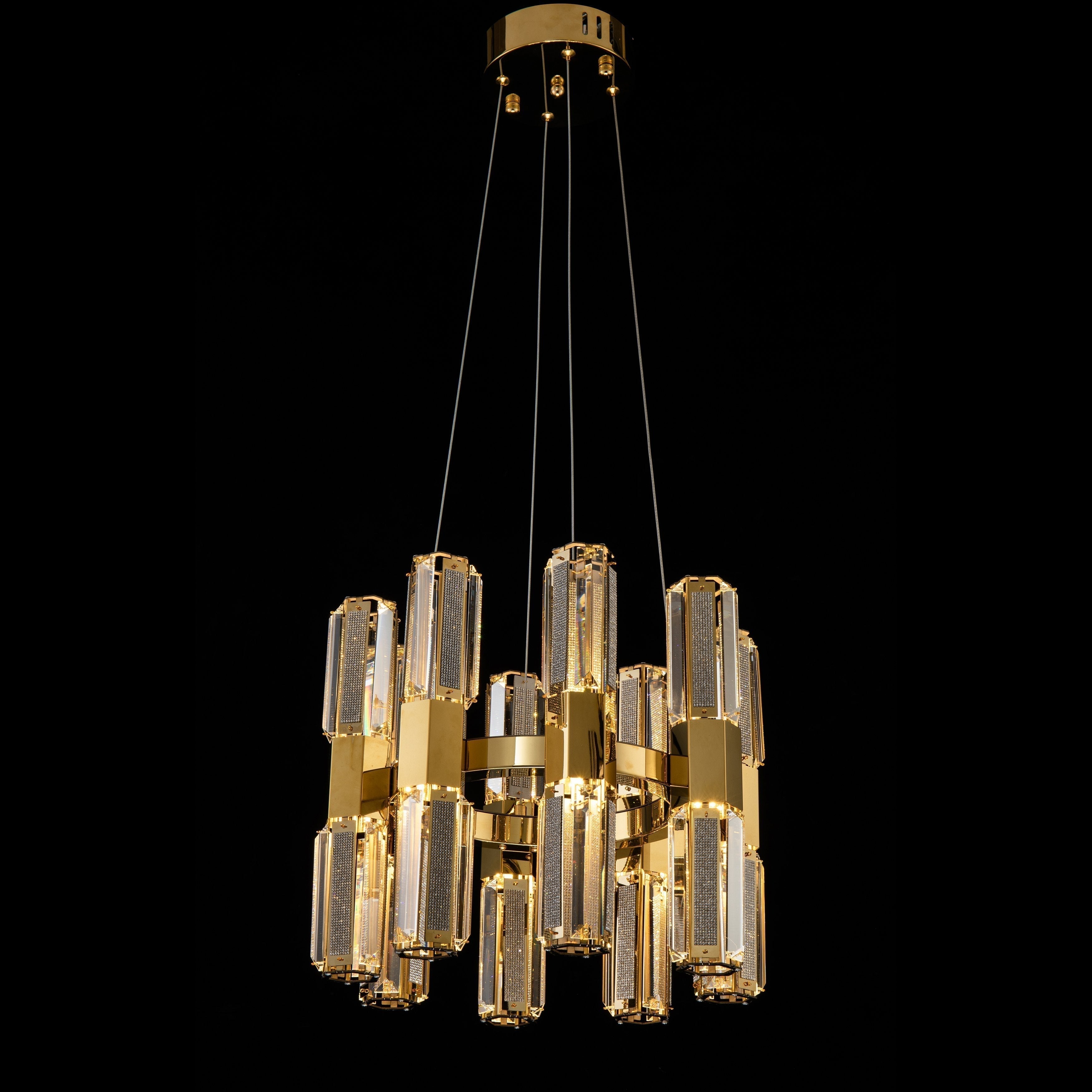 Olivia Round Chandelier - Luster Gaze