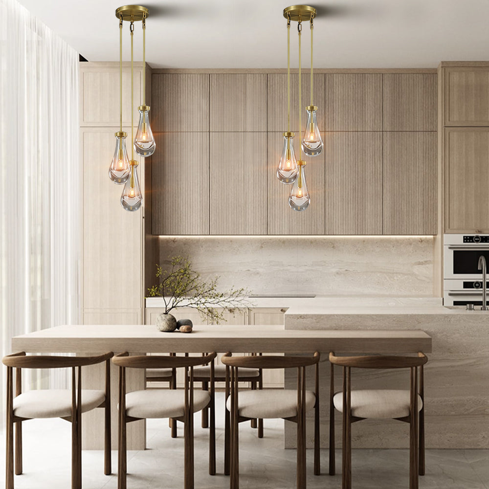 Raindrop Cod Round Chandelier