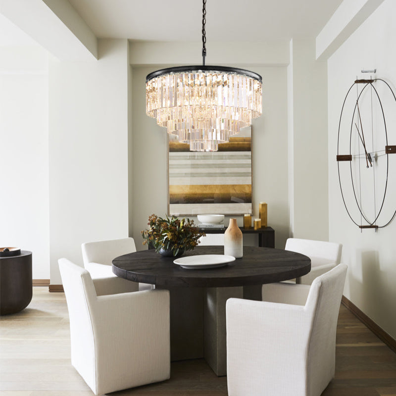 1920s Odeom Round Chandelier