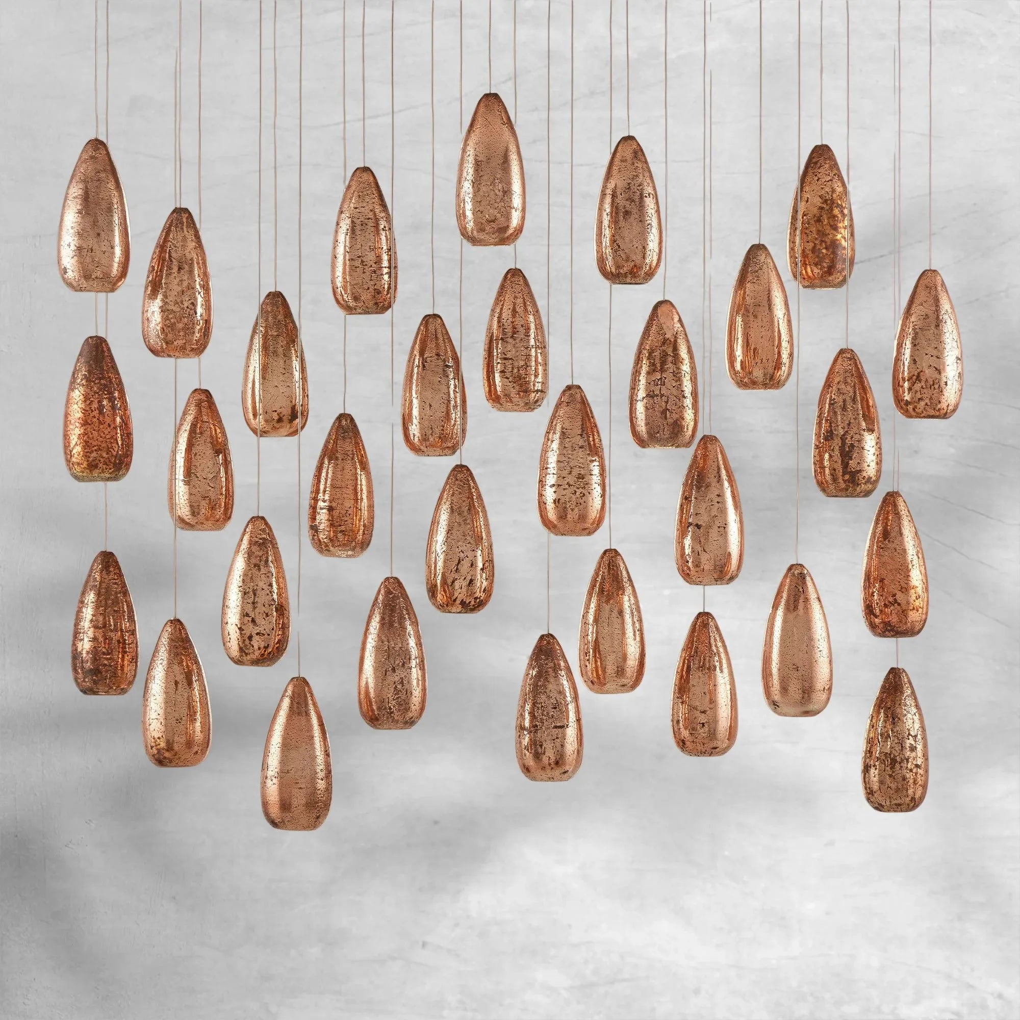 Edda Raindrop Linear Chandelier