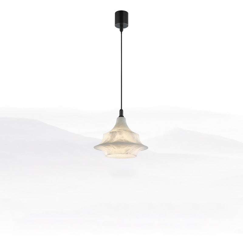 Nordic Alabaster and Brass Minimalist Pendant Light chandeliers for dining room,chandeliers for stairways,chandeliers for foyer,chandeliers for bedrooms,chandeliers for kitchen,chandeliers for living room Luster Gaze Style D