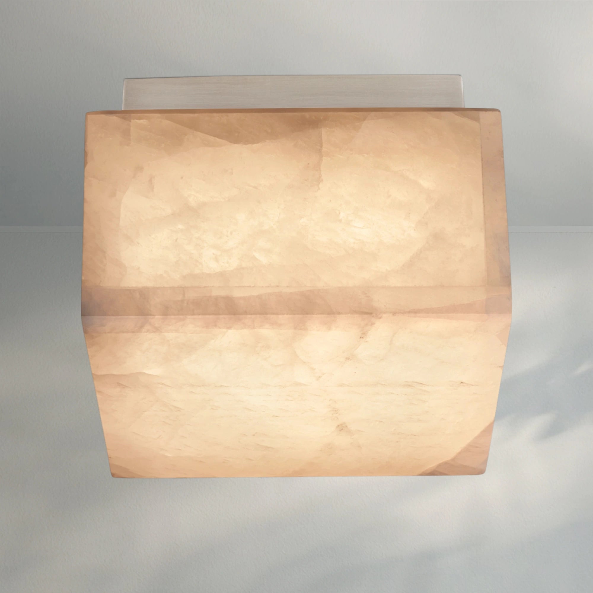 Rivaga Calcite Square Flushmount