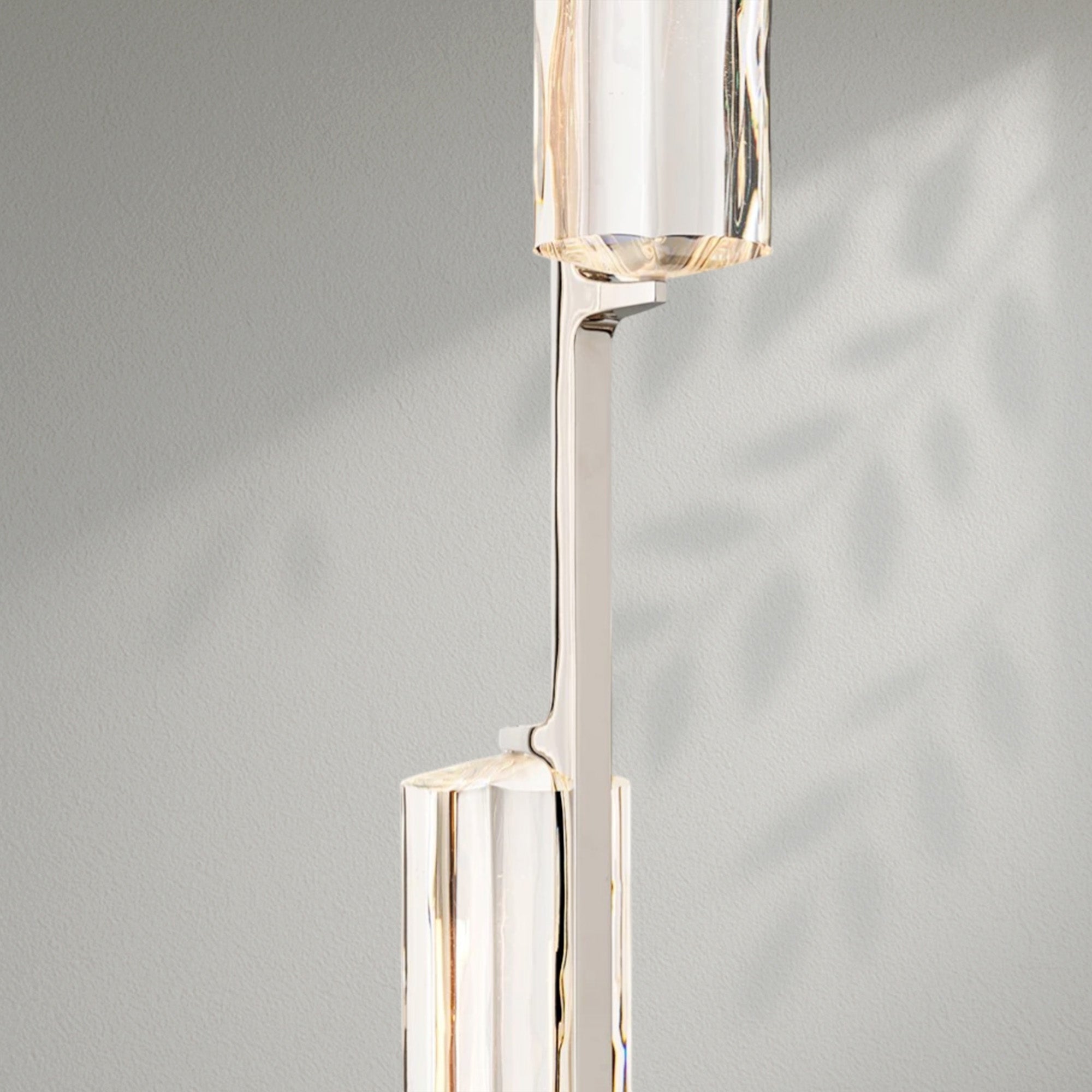 Aedubon Crystal Linear Chandelier 54"