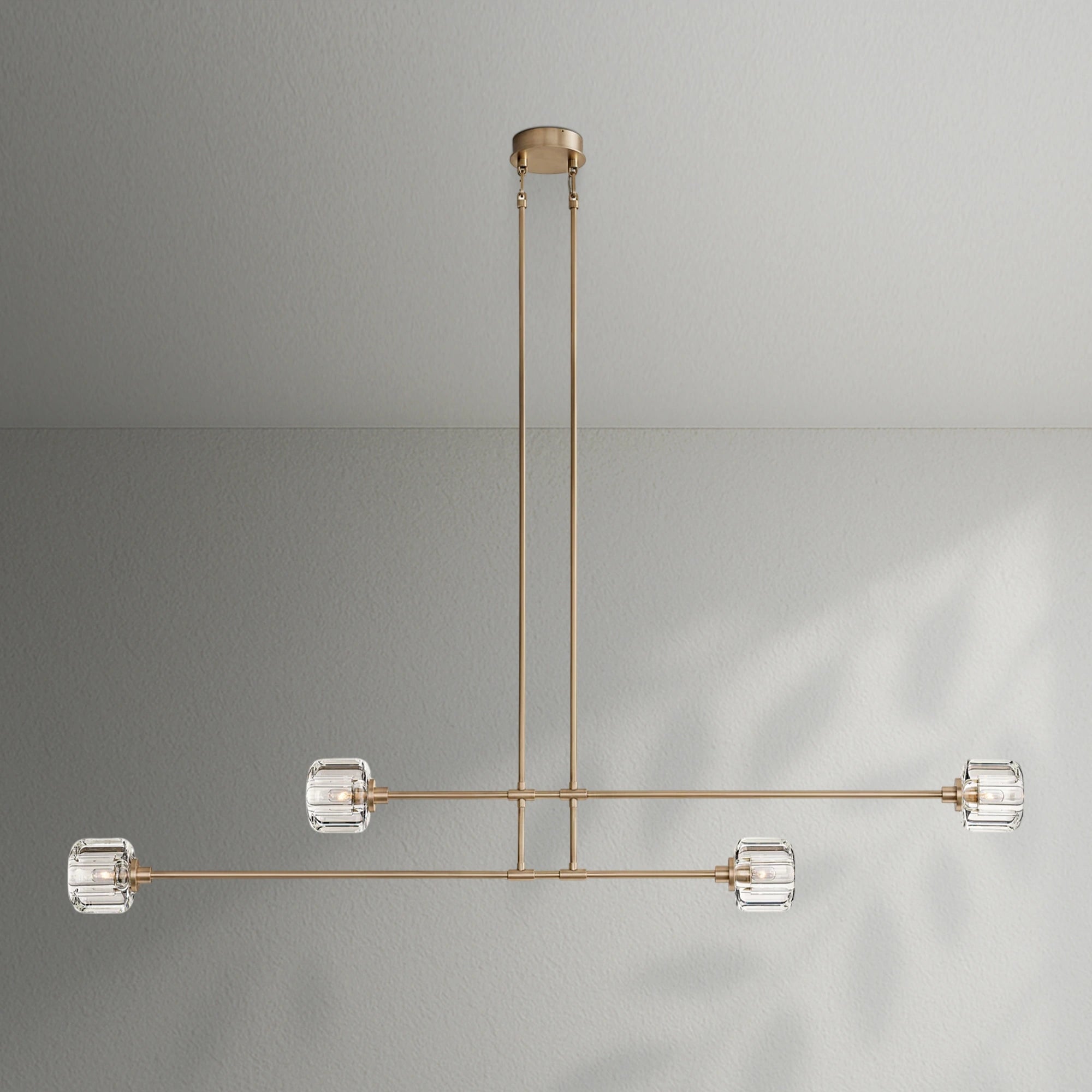 Demaket Mobile Linear Chandelier