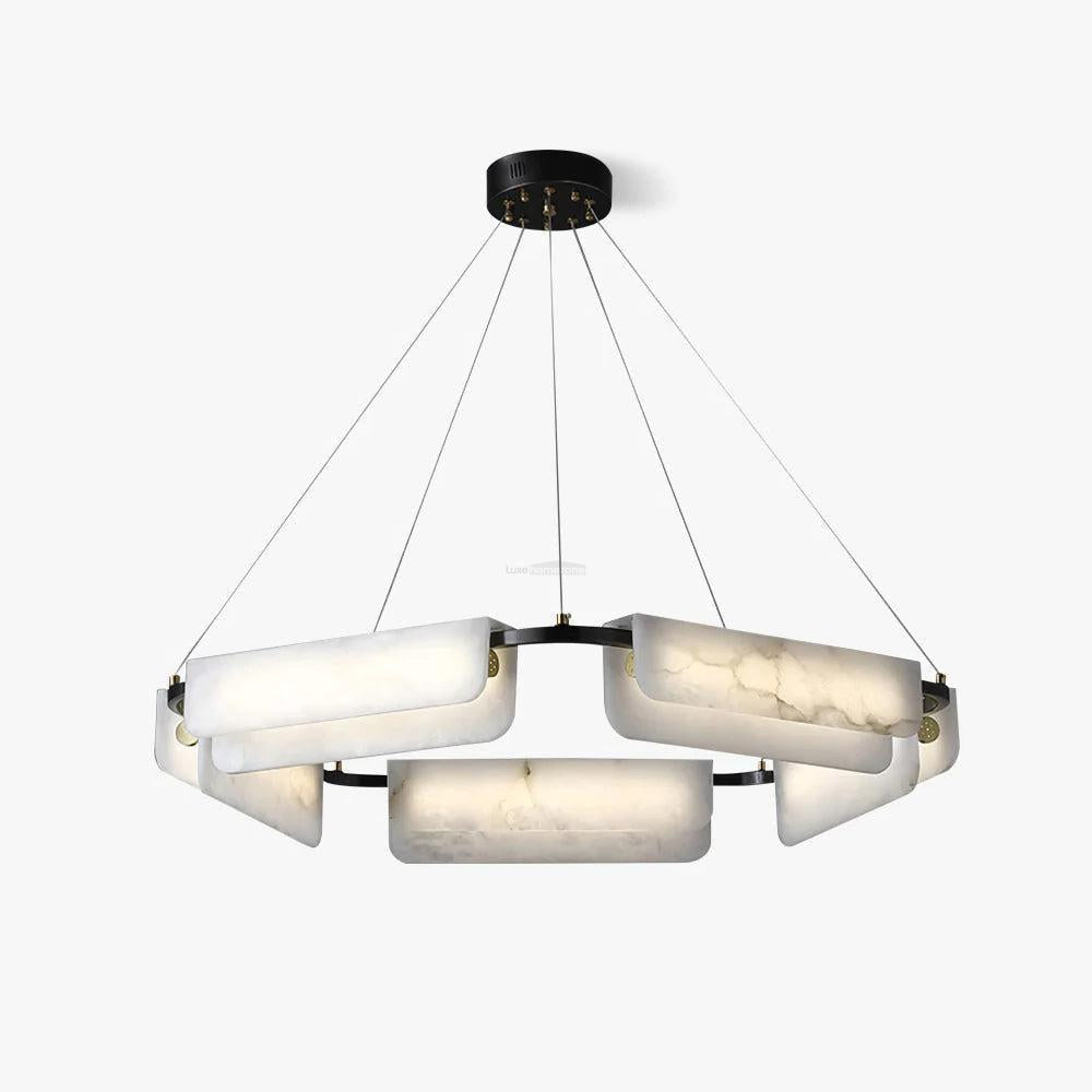 Delia Alabaster Chandelier 23.6''31.5''