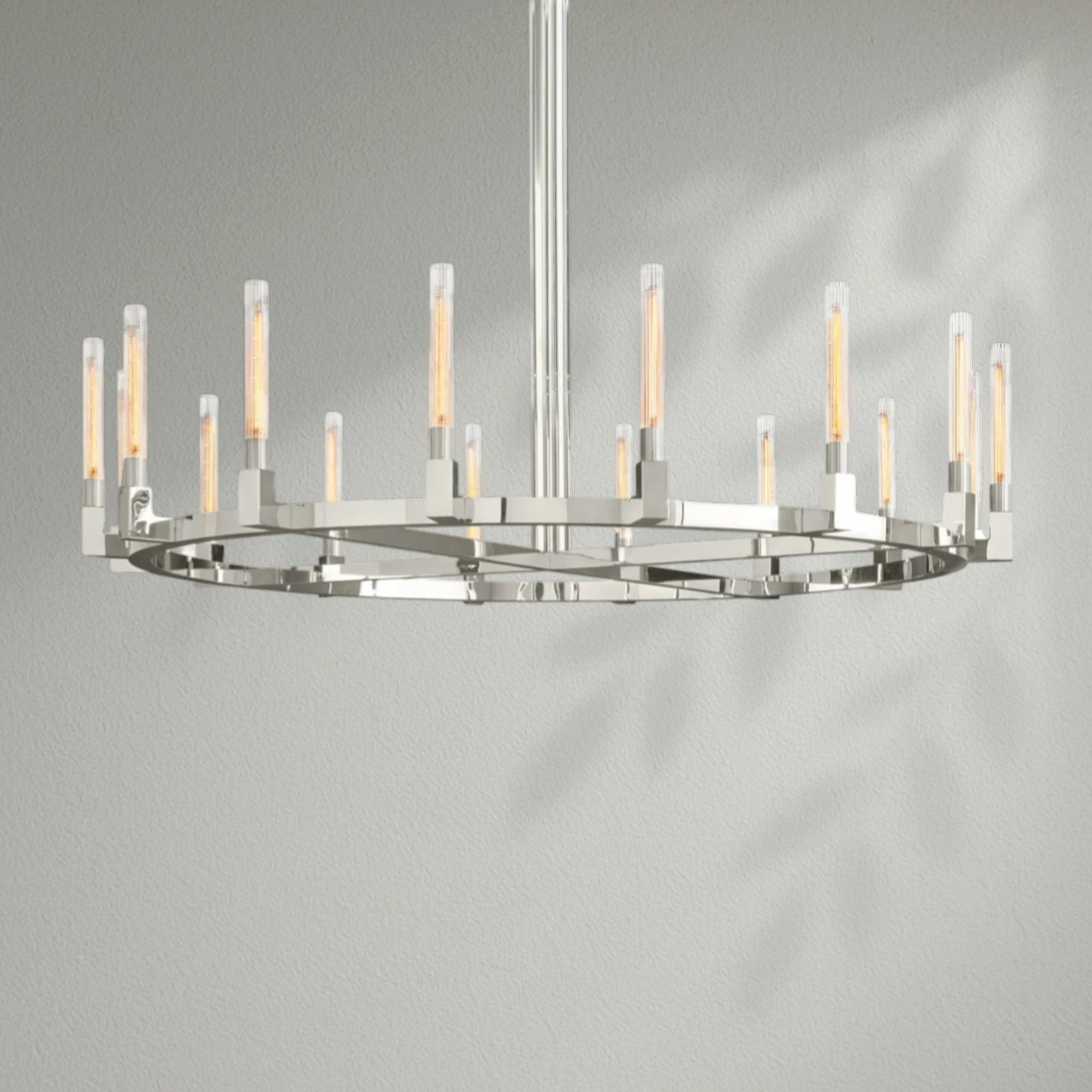 Cannelo Glass Round Chandelier