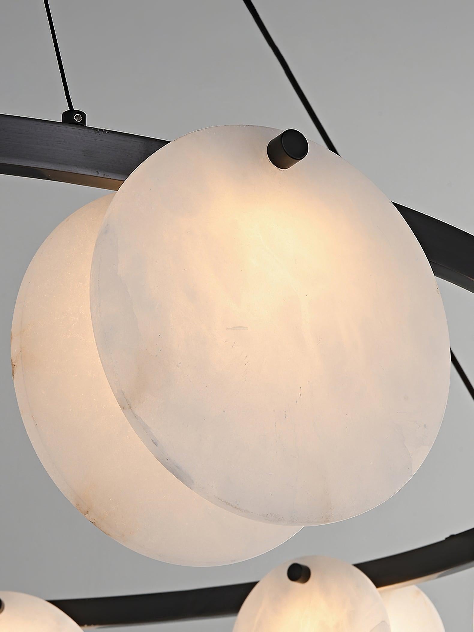 Trinidad Alabaster Chandelier with 8/10 heads